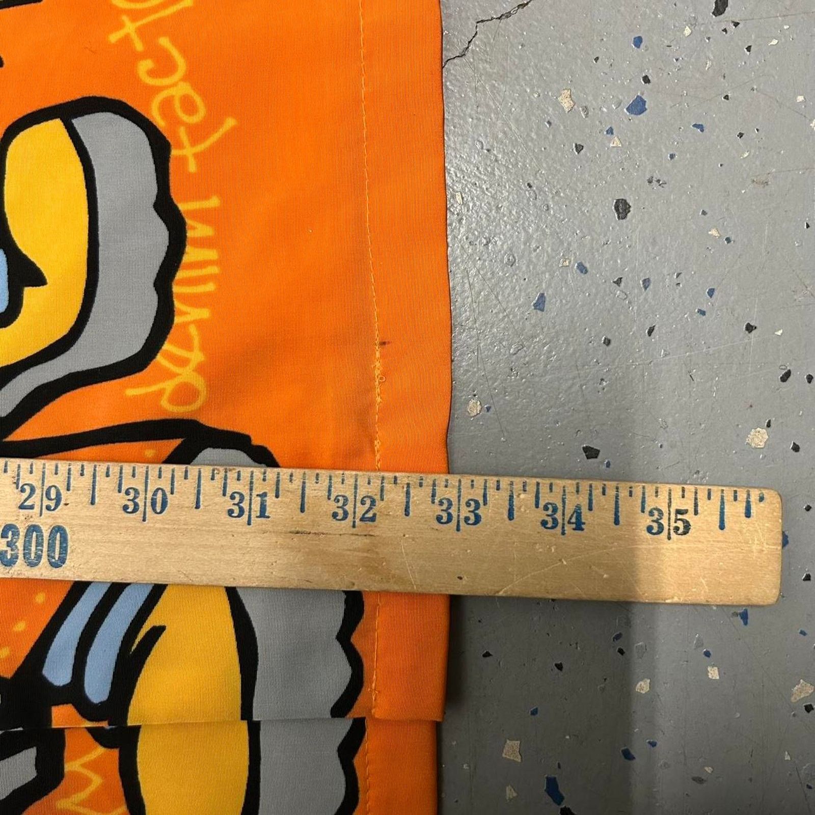Other Y2K 48 Jeans yellow and orange oversized button up shirt Size US XXL / EU 58 / 5 - 5 Thumbnail