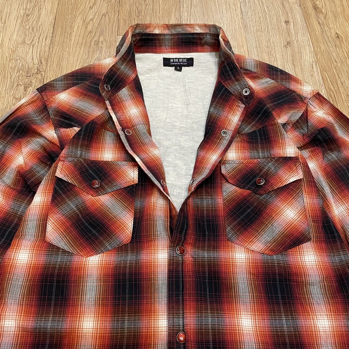 In The Attic In The Attic Shadow Hybrid Shirt Punk Style Size US L / EU 52-54 / 3 - 4 Thumbnail