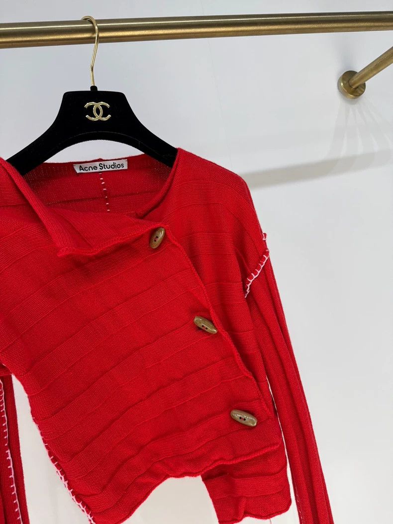 Acne Studios acne studios Show-style knitted cardigan Size XS / US 0-2 / IT 36-38 - 3 Thumbnail