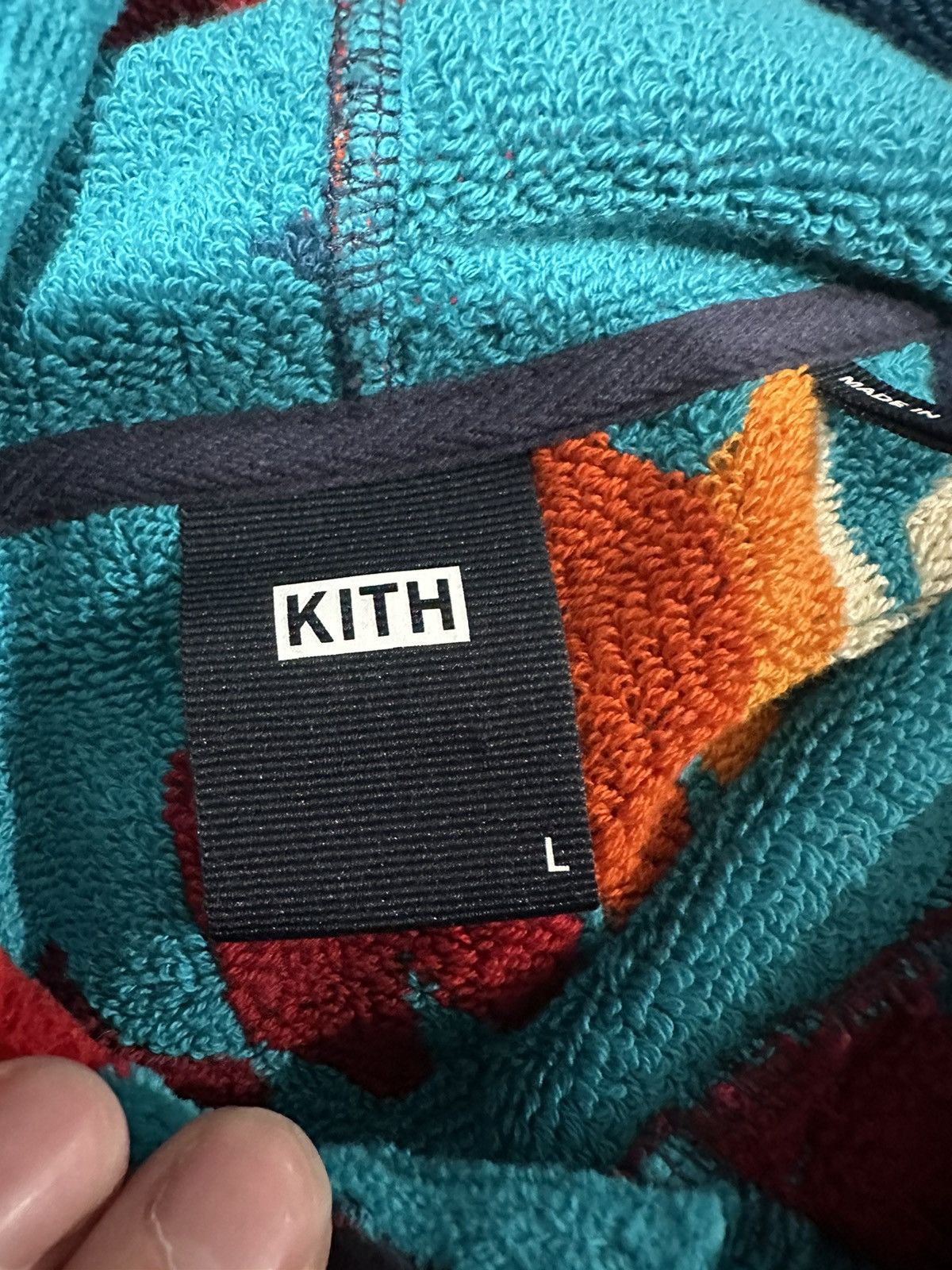 Kith × Pendleton CHECK SIZE Kith Terry Williams Hoodie Size US L / EU 52-54 / 3 - 3 Thumbnail