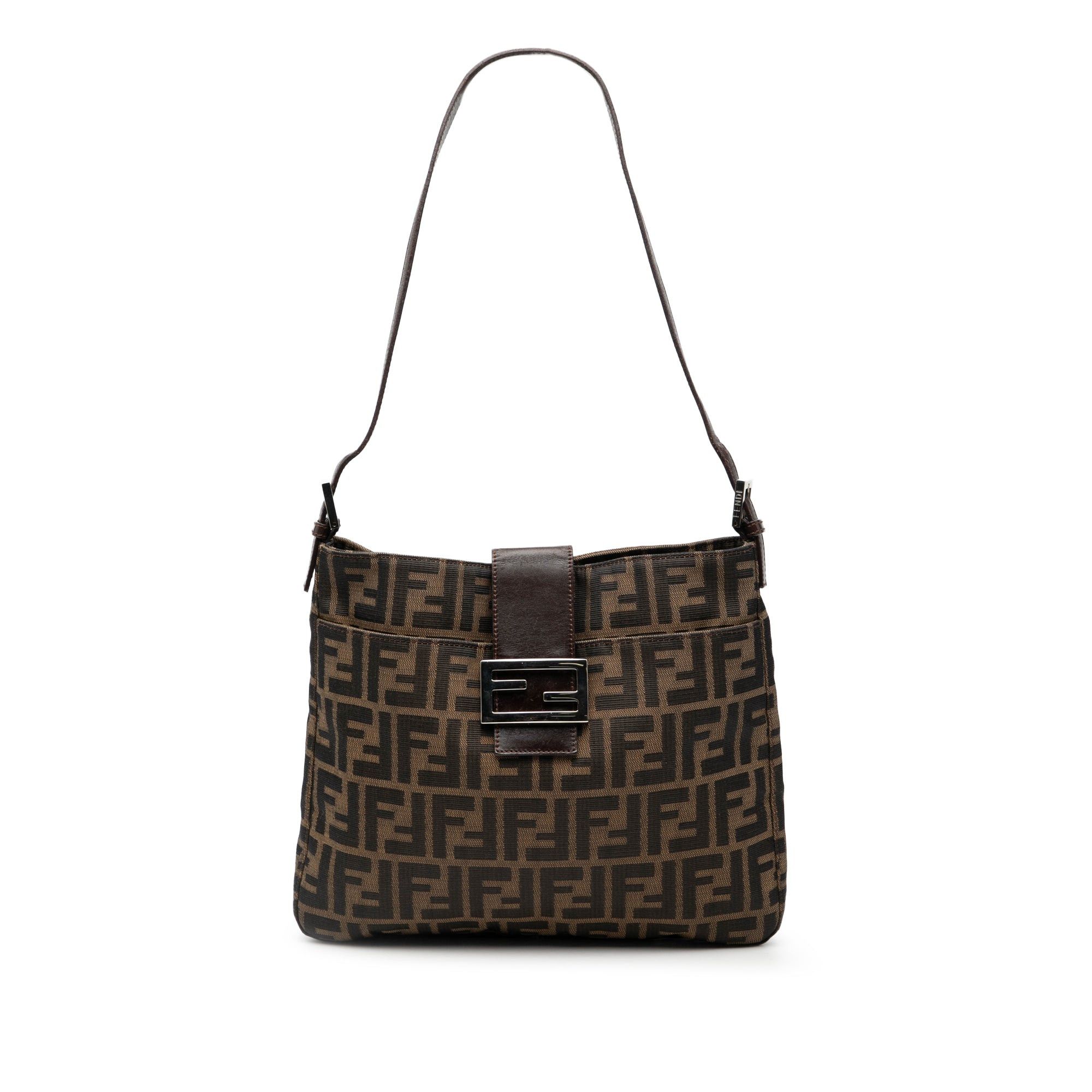 Fendi Zucca Canvas Shoulder Bag Size ONE SIZE - 1 Thumbnail