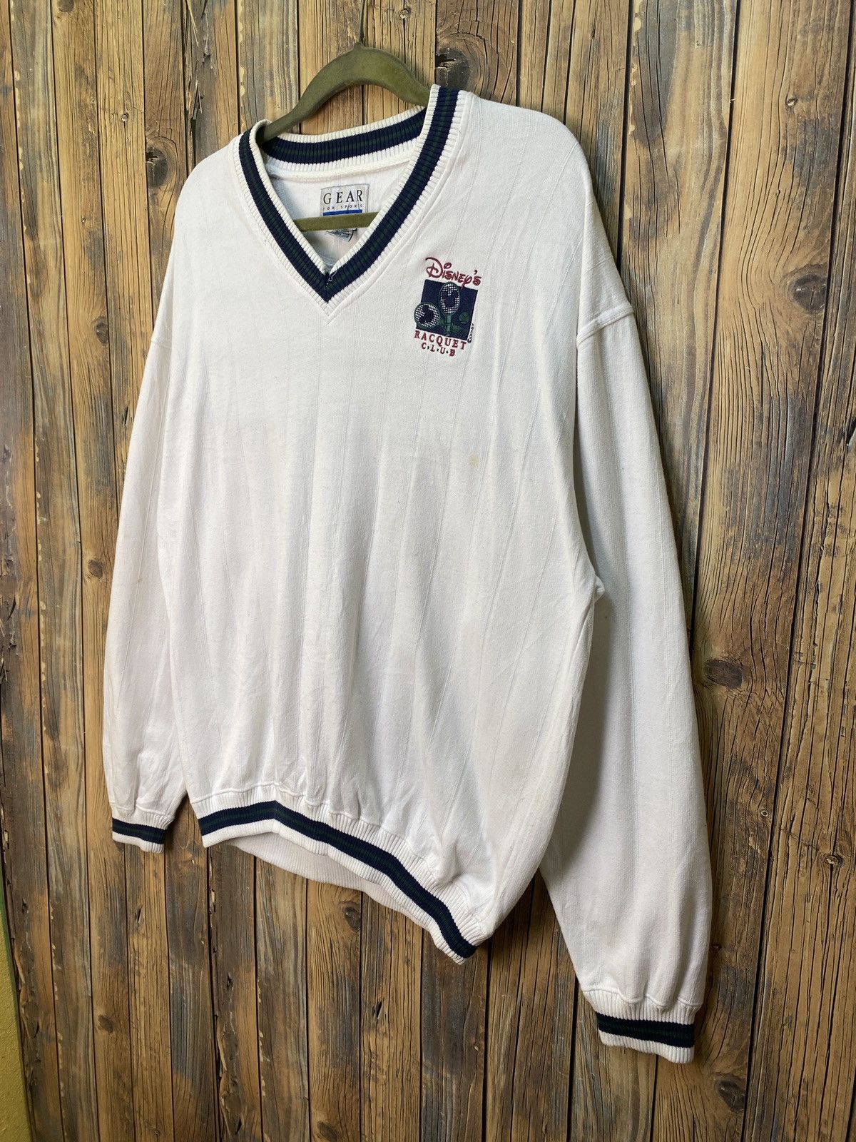 Disney × L.L. Bean × Vintage Vintage disney mickey mouse racket crewneck sweatshirt Size US L / EU 52-54 / 3 - 2 Thumbnail