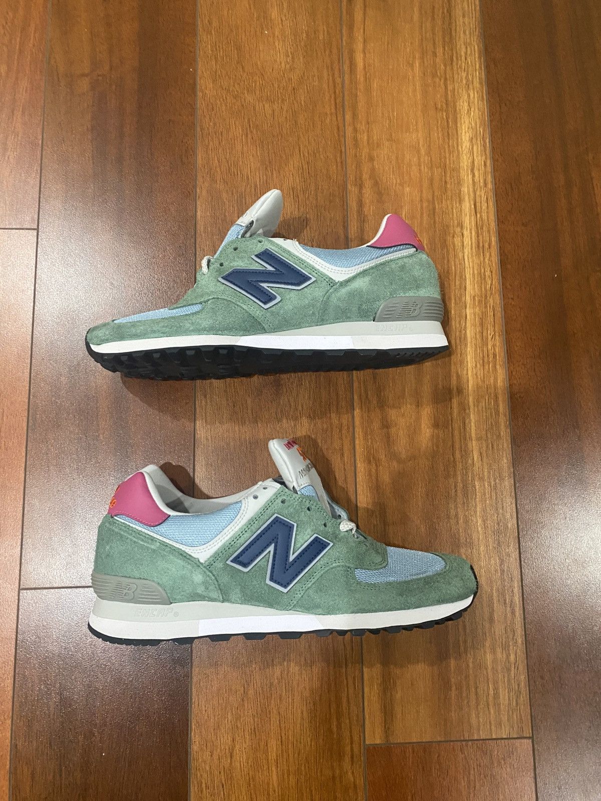 New Balance New Balance 576 - Made In UK-OU576GBP-Green Bearing Sea-US10 Size US 10 / EU 43 - 6 Thumbnail