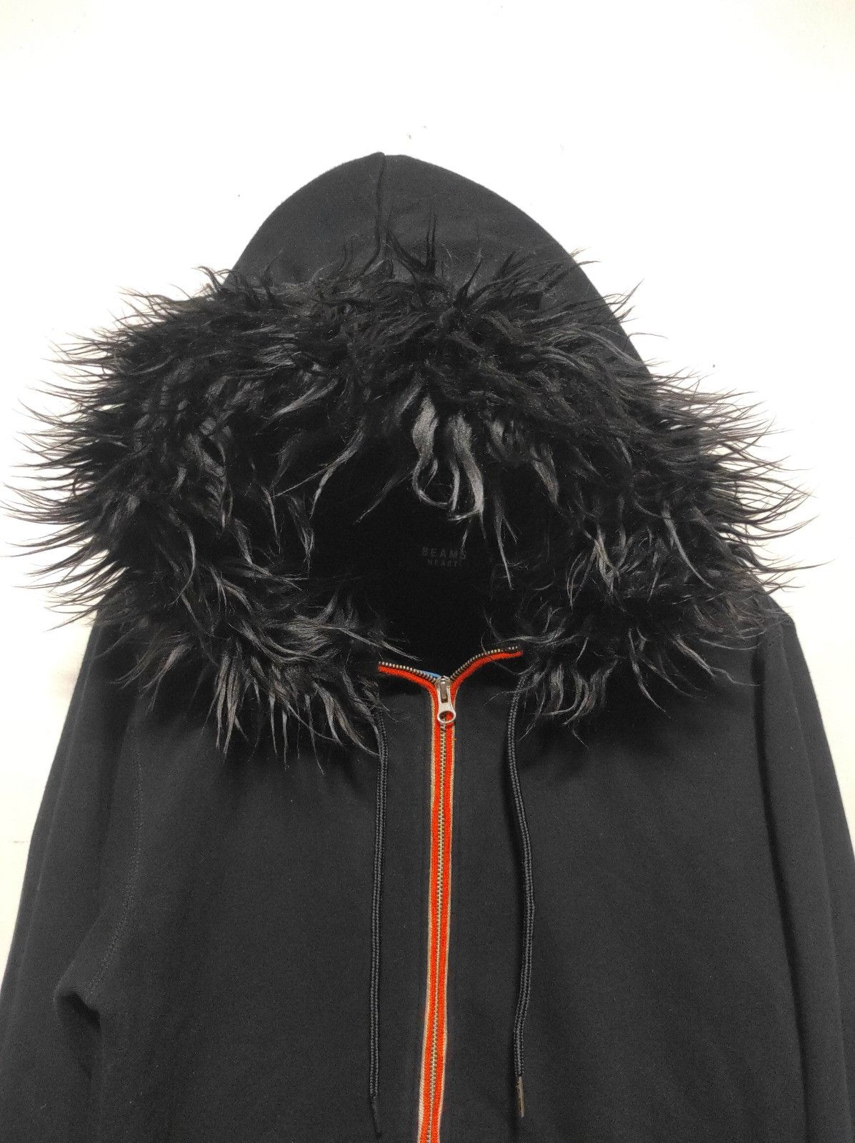 Beams Plus Beams Heart double zip fur hoodie IfSixWasNine LGB style Size US M / EU 48-50 / 2 - 10 Thumbnail