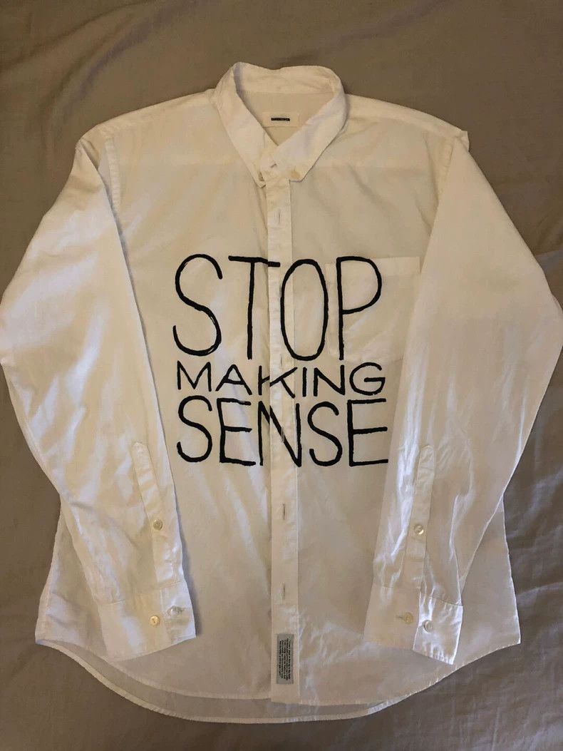 Undercover undercover Stop making sense shirt 2502-Nextarrow Size US S / EU 44-46 / 1 - 1 Thumbnail