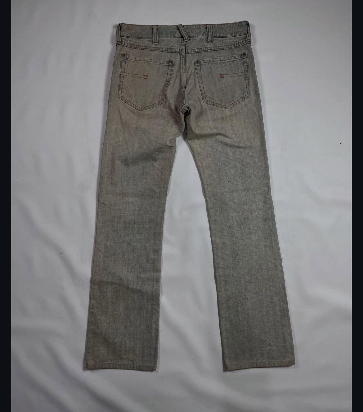 Katharine Hamnett London 2000s Katharine Hamnett London Distressed Mud Wash Jeans y2k Size US 30 / EU 46 - 2 Thumbnail