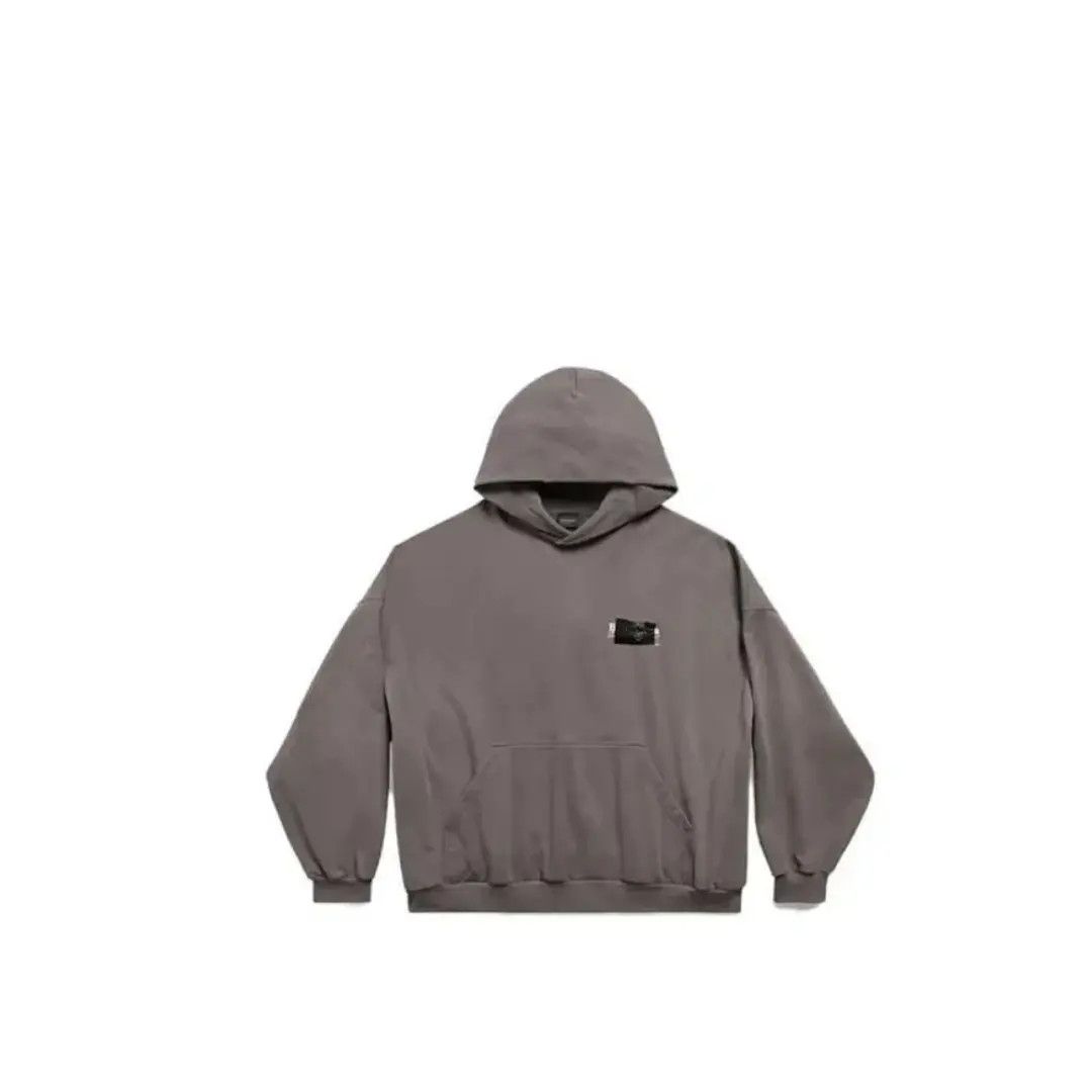 Balenciaga o1in1g0725 Gaffer Hoodie Oversized in Brown Size US XL / EU 56 / 4 - 1 Thumbnail