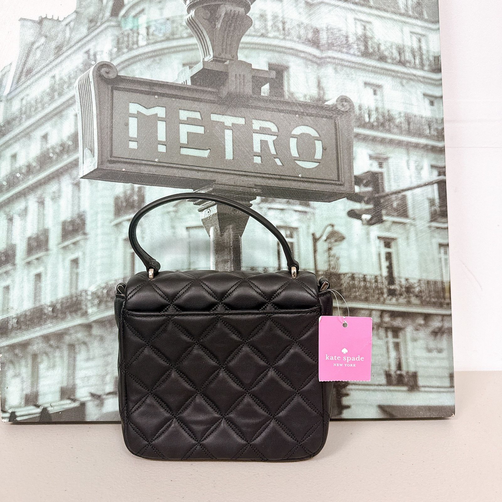 Kate Spade Kate Spade K8162 Natalia Square Crossbody Bag in Black Size ONE SIZE - 2 Thumbnail