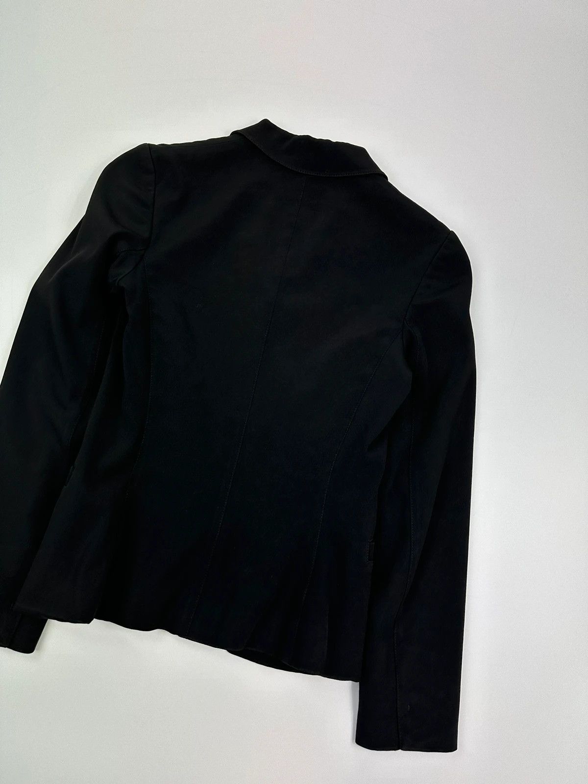 Prada Prada Milano SS1998 Black Blazer Jacket Size S / US 4 / IT 40 - 3 Thumbnail