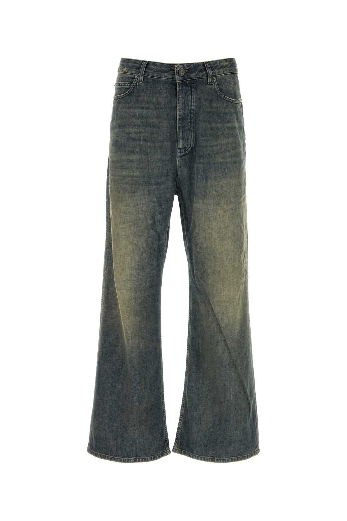 Balenciaga Denim Wide-Leg Jeans Size US 32 / EU 48 - 1 Thumbnail