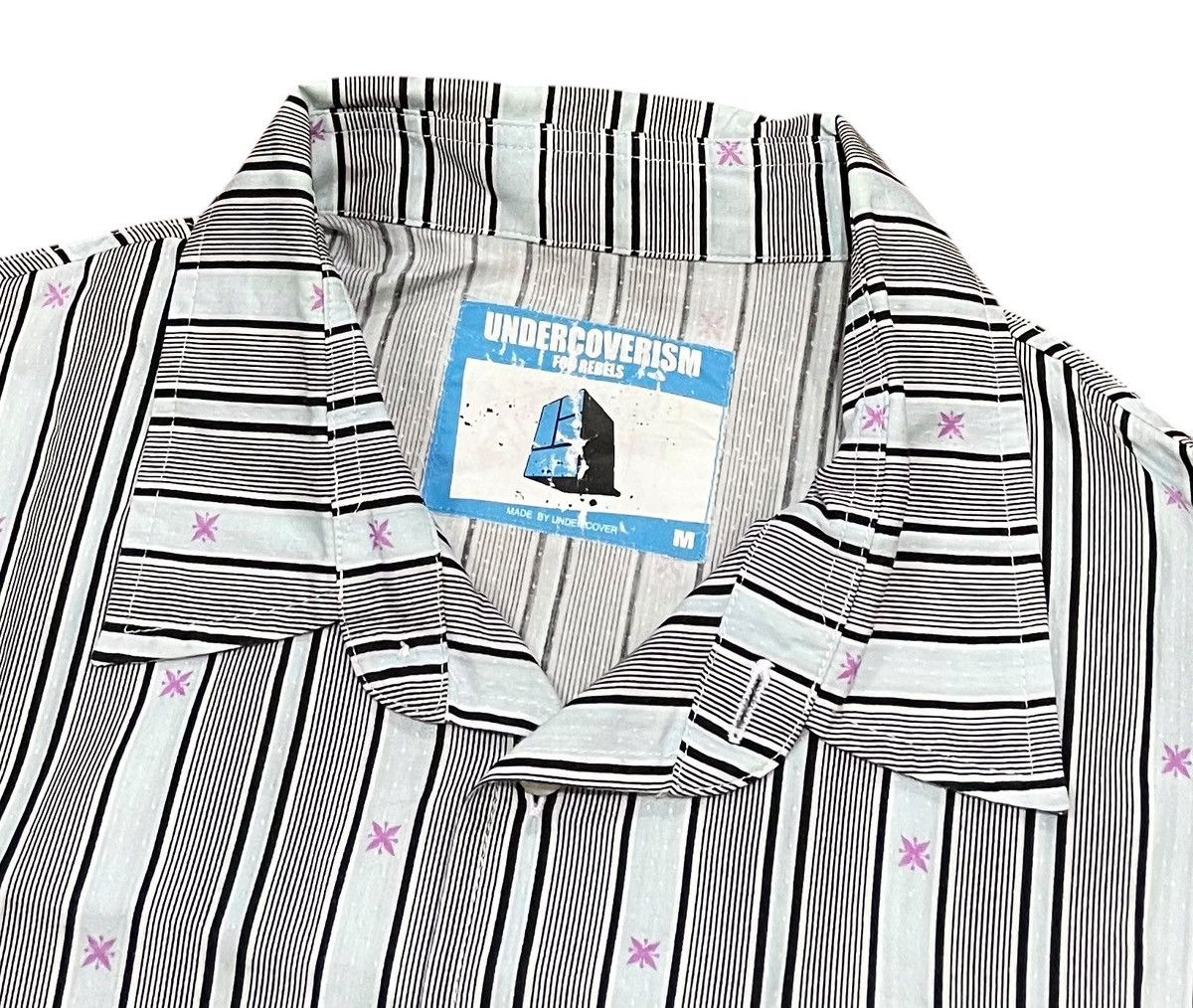 Undercover Vintage undercoverism striped boxy shirt Size US M / EU 48-50 / 2 - 2 Thumbnail