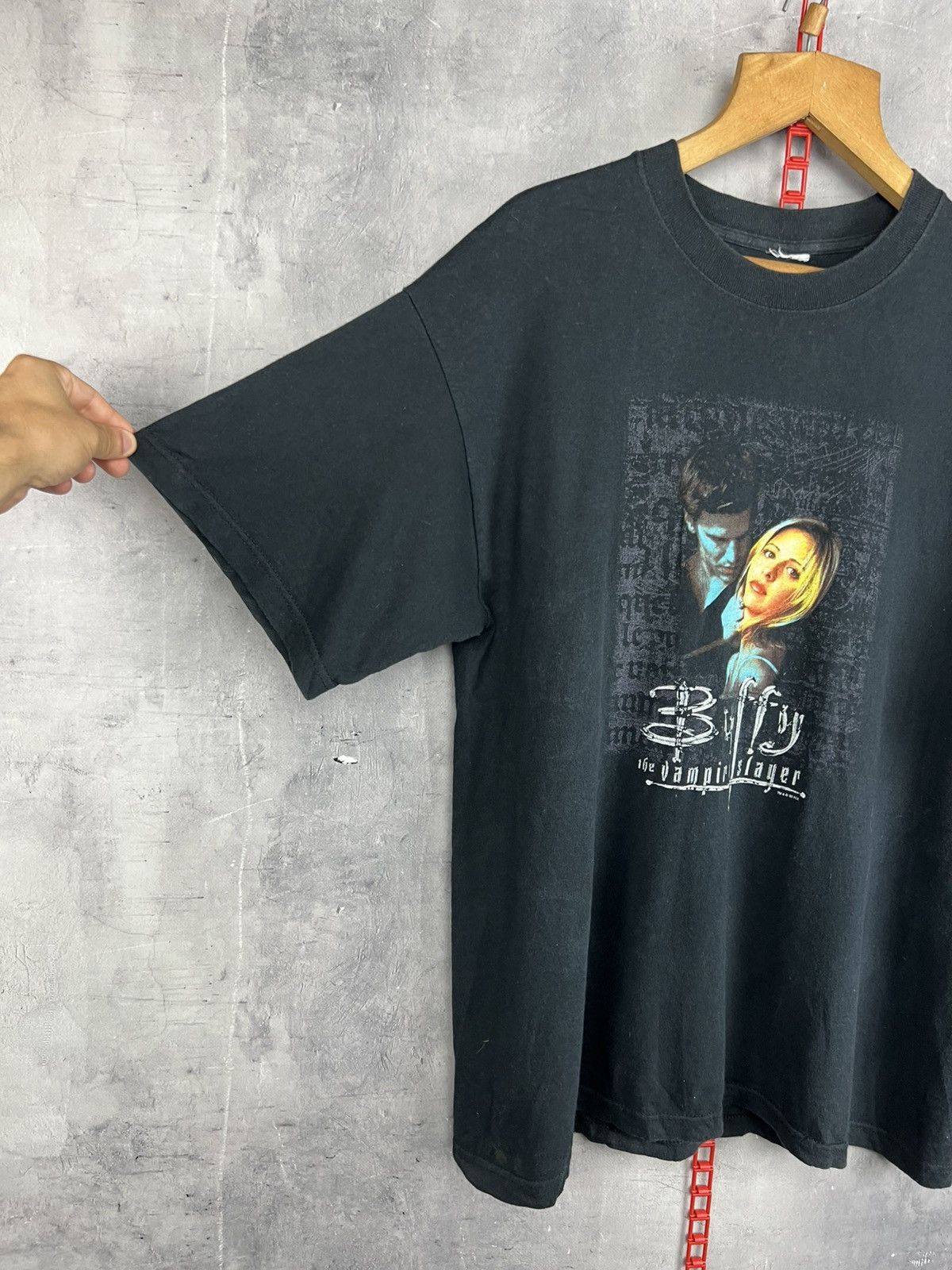 Band Tees Vintage 1999 Buffy The Vampire Slayer T-Shirt TV Fox Size L Size US L / EU 52-54 / 3 - 8 Thumbnail