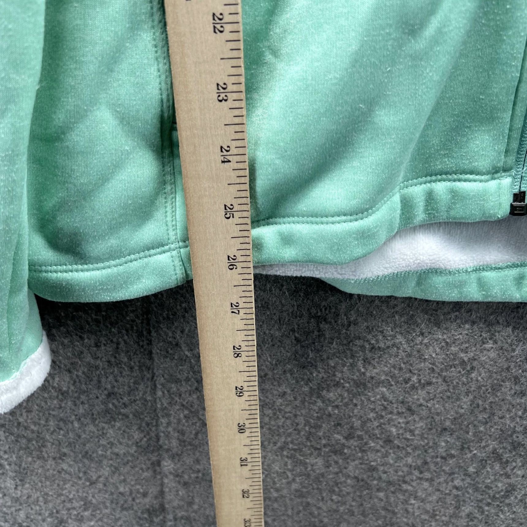 The North Face VINTAGE? No — The North Face Sweater Women XL Teal Full Zip Polyester Fleece Logo All Seasons Winter Fall Spring Casual Womens Regular Size XL / US 12-14 / IT 48-50 - 7 Thumbnail