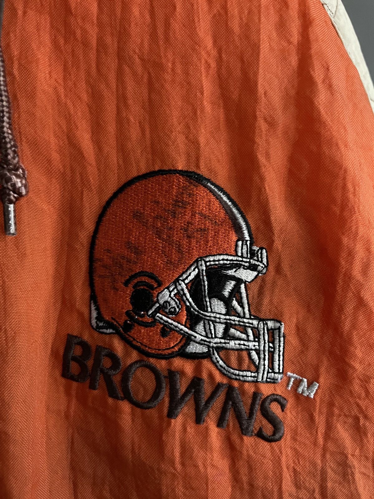 NFL Rare Design Vintage Brand Starter X NFL Browns Jacket 1990s Size US XL / EU 56 / 4 - 10 Thumbnail