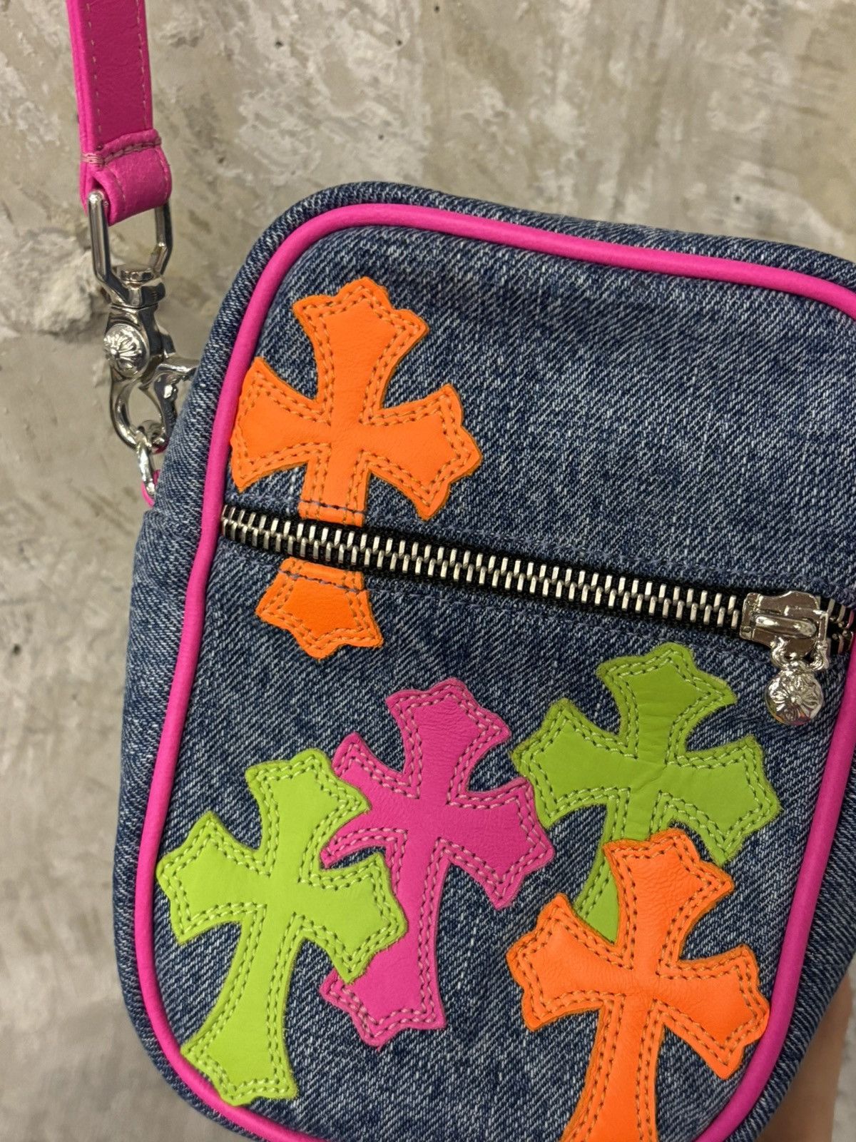 Chrome Hearts Chrome hearts color patches denim Taka bag Size ONE SIZE - 2 Thumbnail