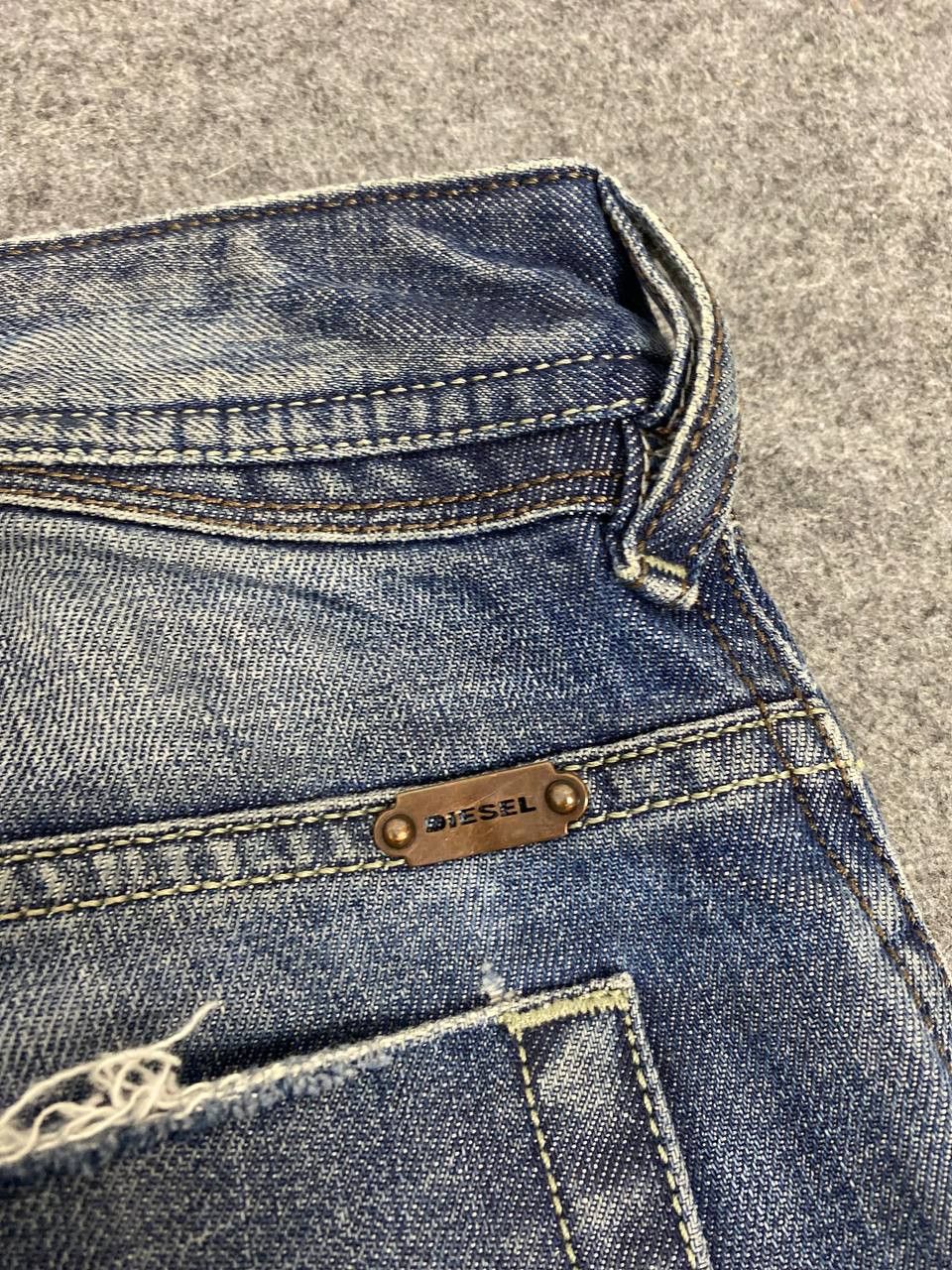 Diesel diesel regular slim tapered distressed denim nice design Size US 36 / EU 52 - 5 Thumbnail