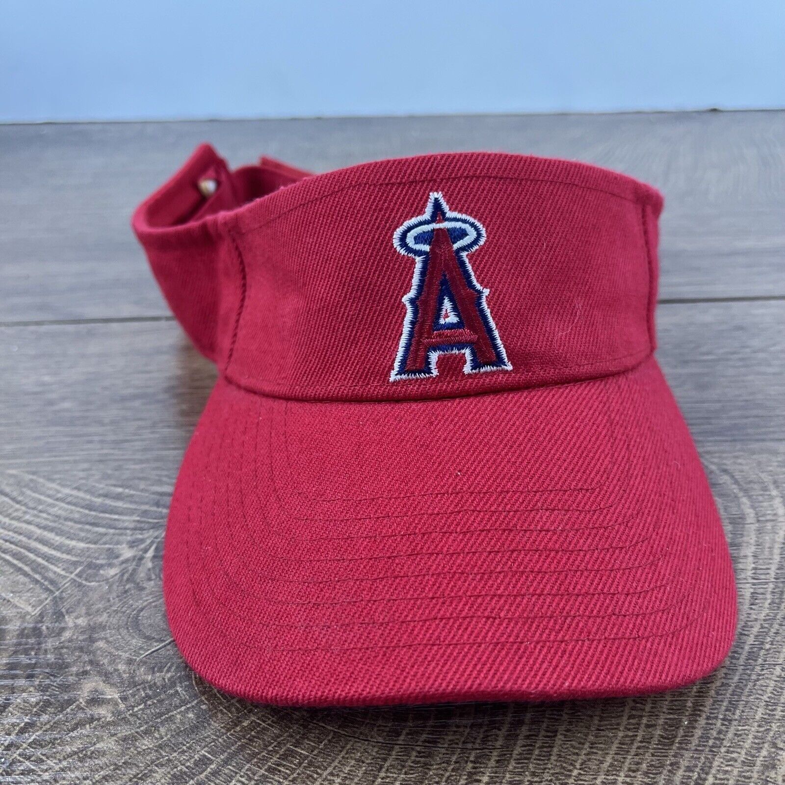 Other Los Angeles Angels Visor LA Hat Red Cap Adjustable Hat Red A Size ONE SIZE - 2 Thumbnail