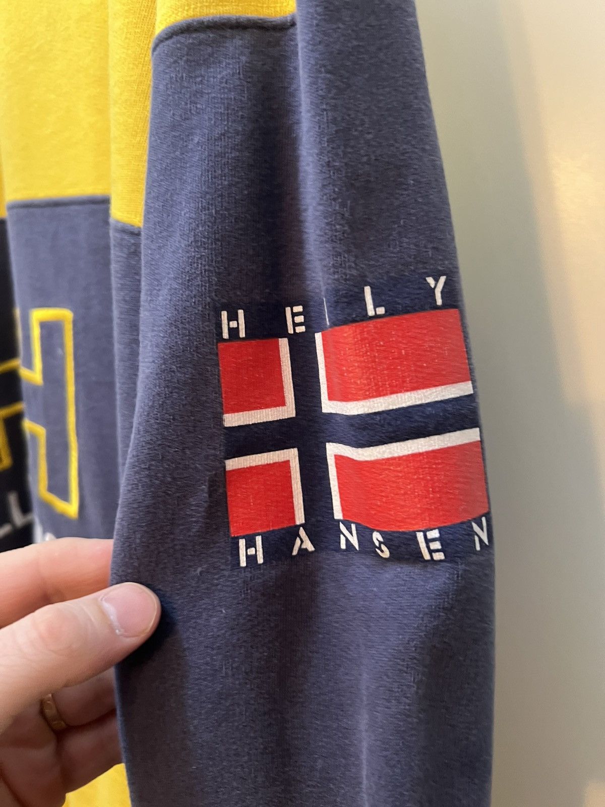 Helly Hansen × Vintage Vintage Helly Hansen Sailing Rugby Shirt Rare 90s Streetwear Size US XL / EU 56 / 4 - 2 Thumbnail