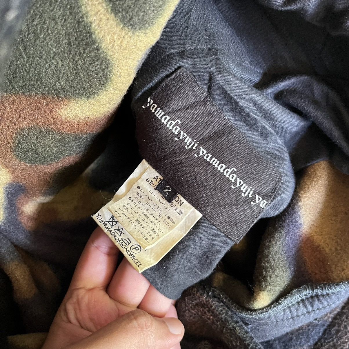 If Six Was Nine × Japanese Brand × Yuji Yamada yujiyamada camo wool pants Size US 32 / EU 48 - 8 Thumbnail