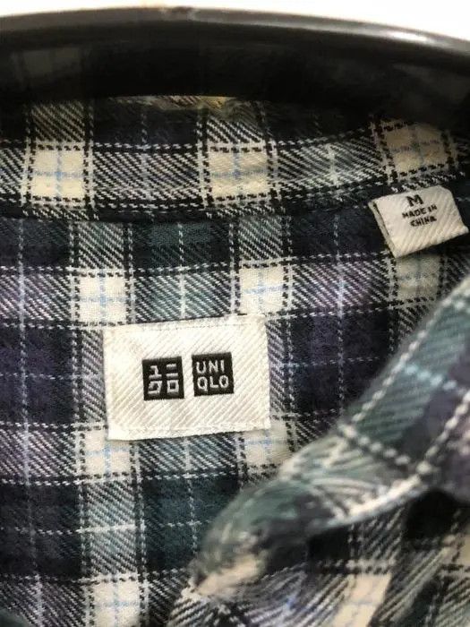 Flannel × Japanese Brand Japanese Brand Uniqlo Plaid Tartan Flannel Shirt 👕 Size US M / EU 48-50 / 2 - 3 Thumbnail