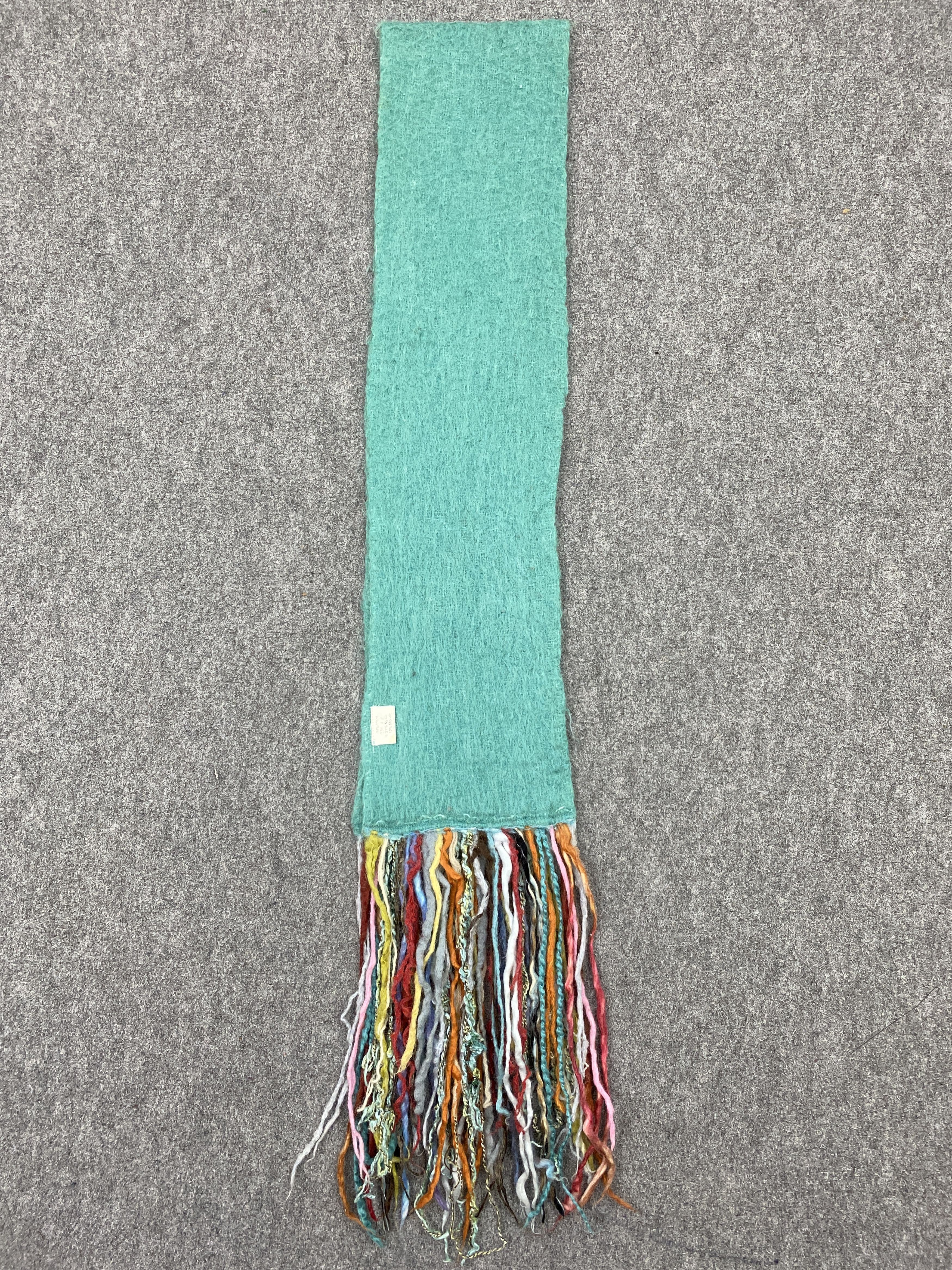 Japanese Brand × Other Plain Japanese Mohair Scarf / Muffler / Neckwear -SC0110 Size ONE SIZE - 3 Thumbnail