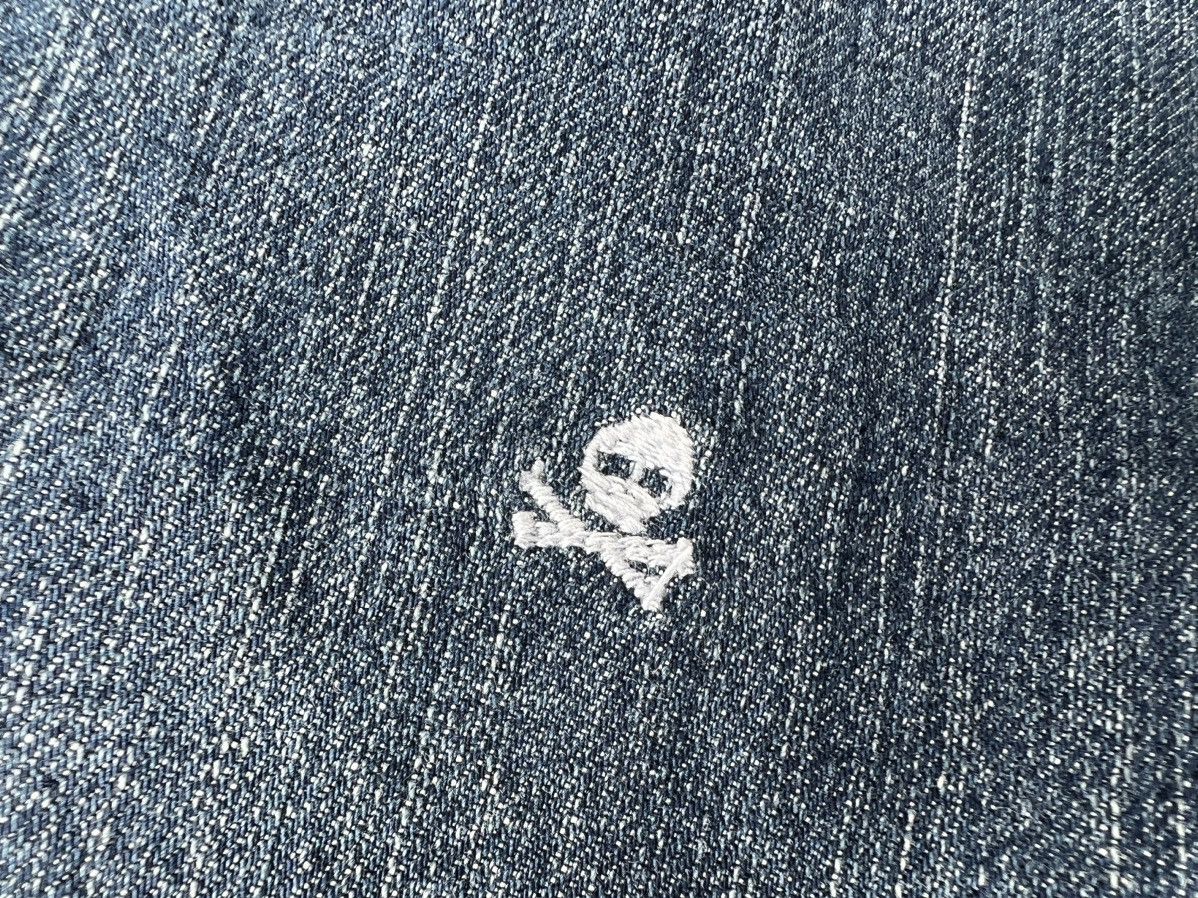 Vintage × Wrangler VINTAGE WRANGLER SKULL EMBROIDERED DENIM SHORTS Size US 28 / EU 44 - 7 Thumbnail