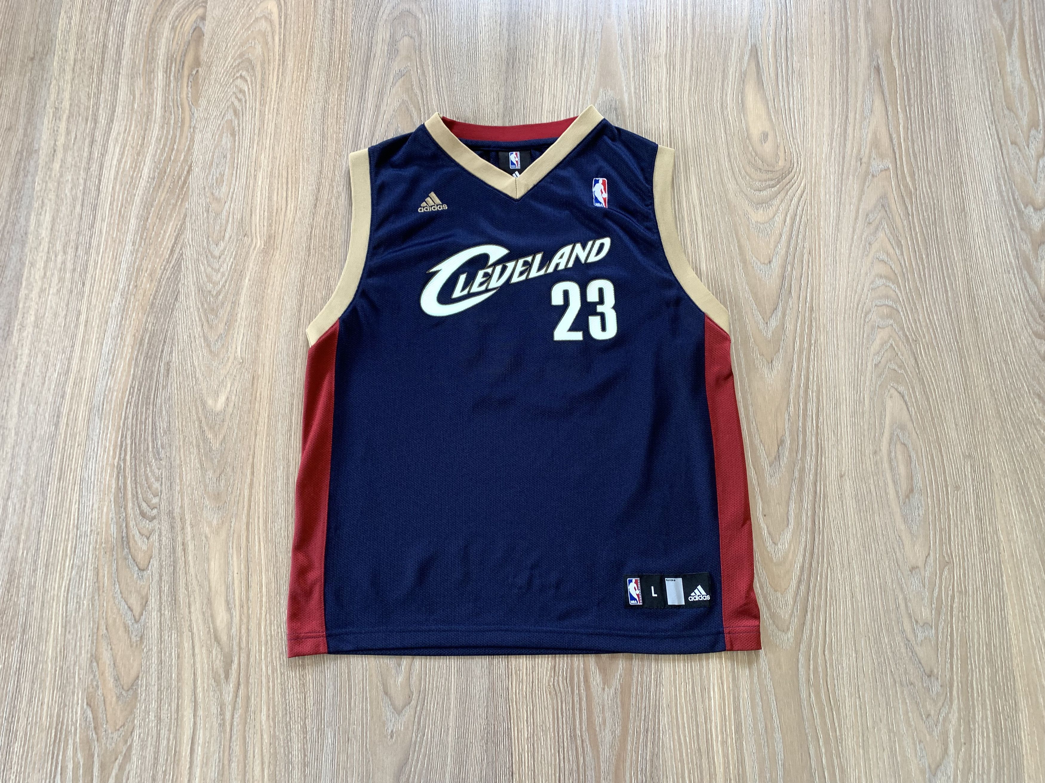 Adidas × NBA × Vintage Rare Cleveland Cavaliers Lebron James #23 Youth Jersey Size US XXS / EU 40 - 1 Thumbnail