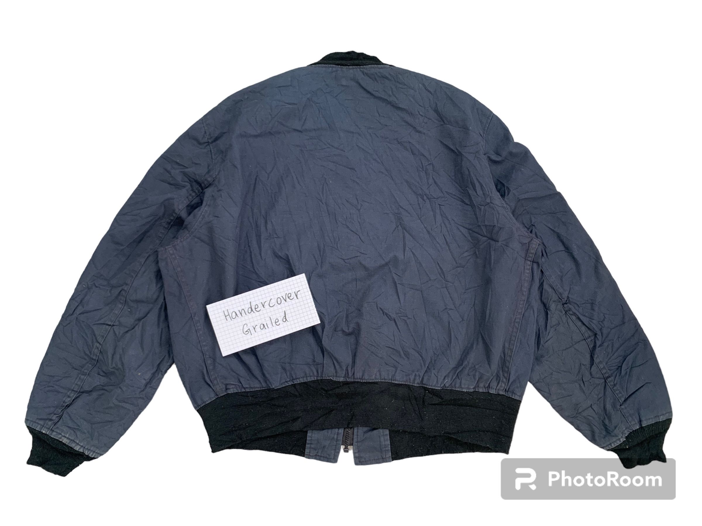 Vintage Vtg Corinth Mfg Co Military Bomber Like Jacket Ideal Zipper Size US L / EU 52-54 / 3 - 2 Thumbnail