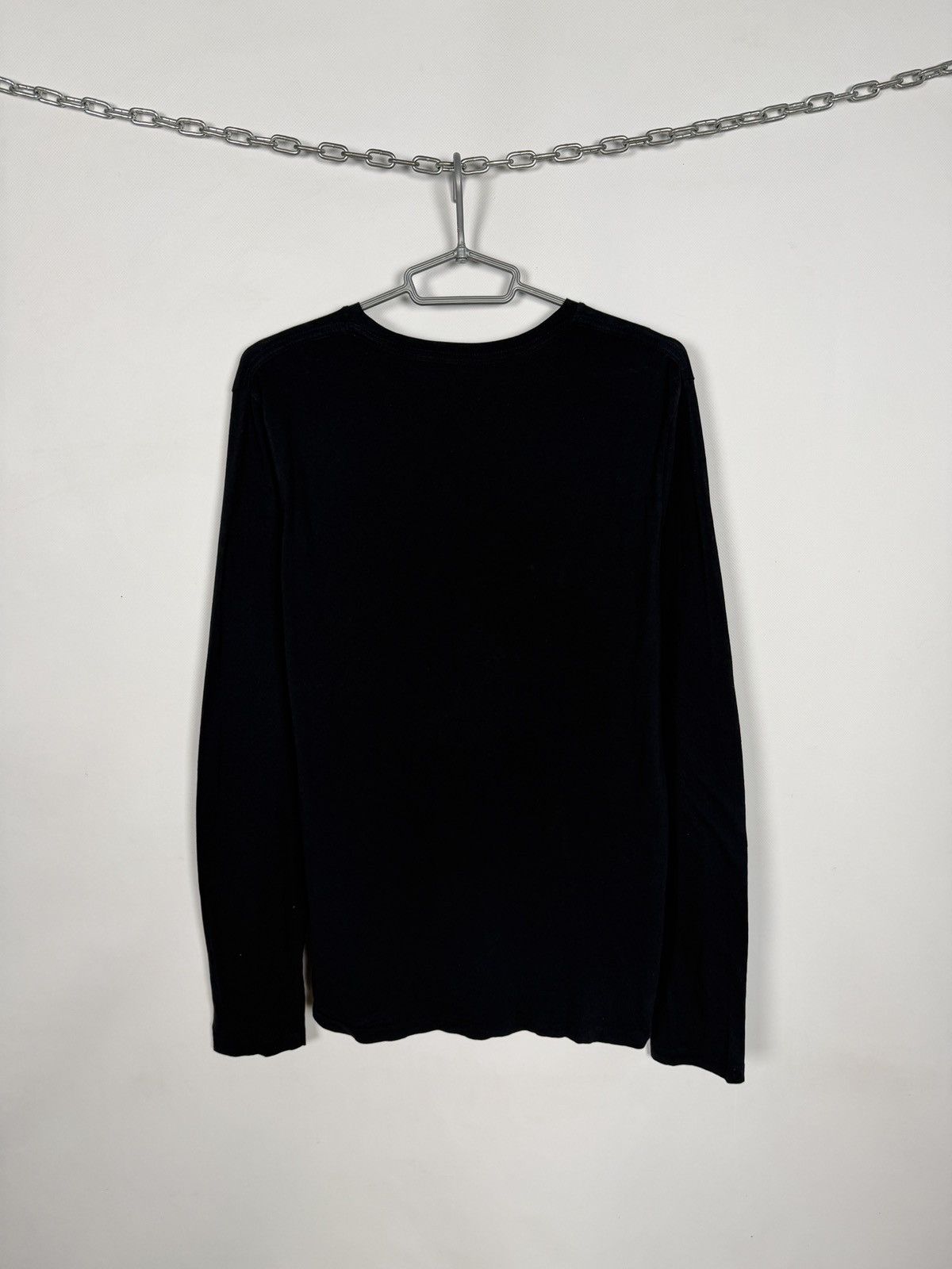 Allsaints Men’s Allsaints Tonic Long Sleeve Crew T-Shirt Black Size M Size US M / EU 48-50 / 2 - 9 Thumbnail