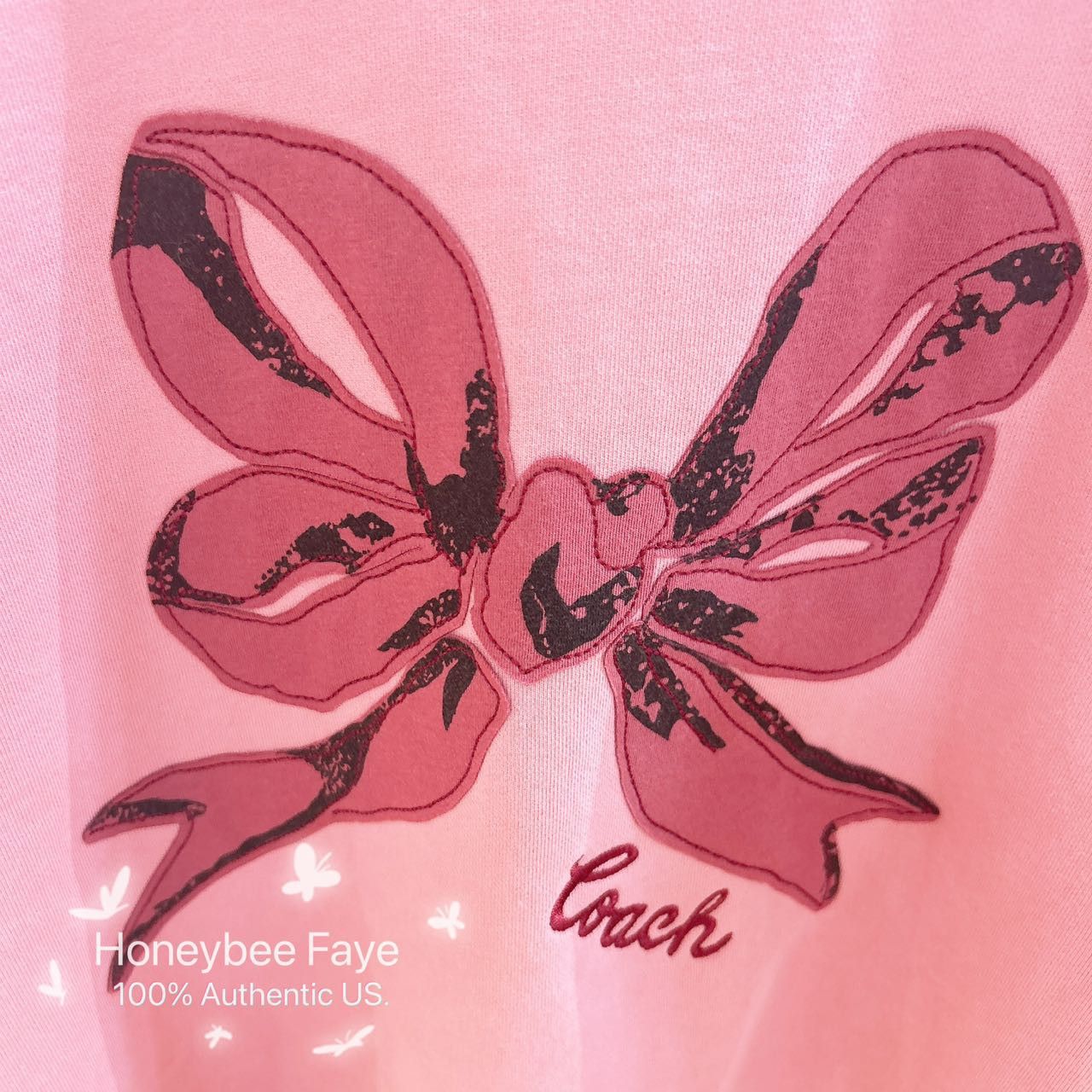 Coach Bow Crewneck Sweatshirt CZ017 Size S / US 4 / IT 40 - 2 Thumbnail