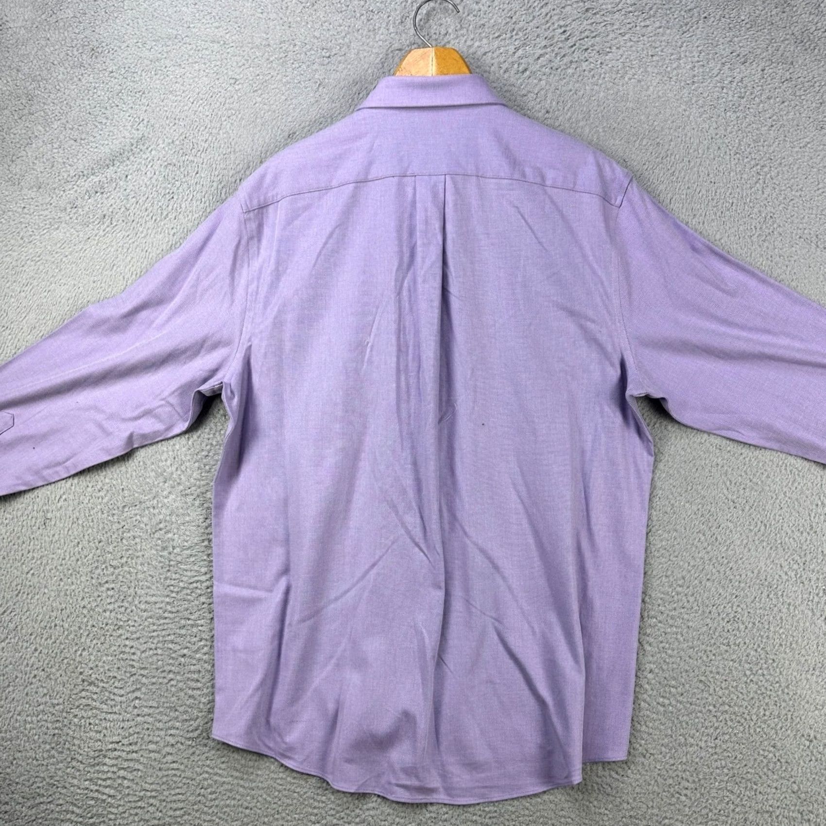 Stafford Stafford Shirt Dress Mens 16-16.5 Large Purple Premium Stretch Regular Fit Shirt Dress Mens 16-16.5 Large Purple Premium Stretch Regular Fit NEW Size 42R - 3 Thumbnail
