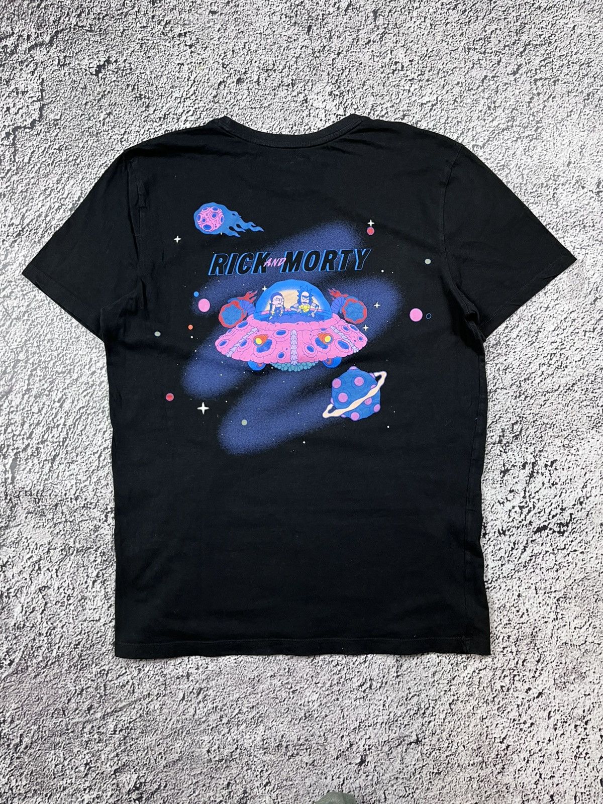 Vintage Vintage Y2K Rick and Morty Logo Cartoon Art Printed Tee Size US L / EU 52-54 / 3 - 3 Thumbnail