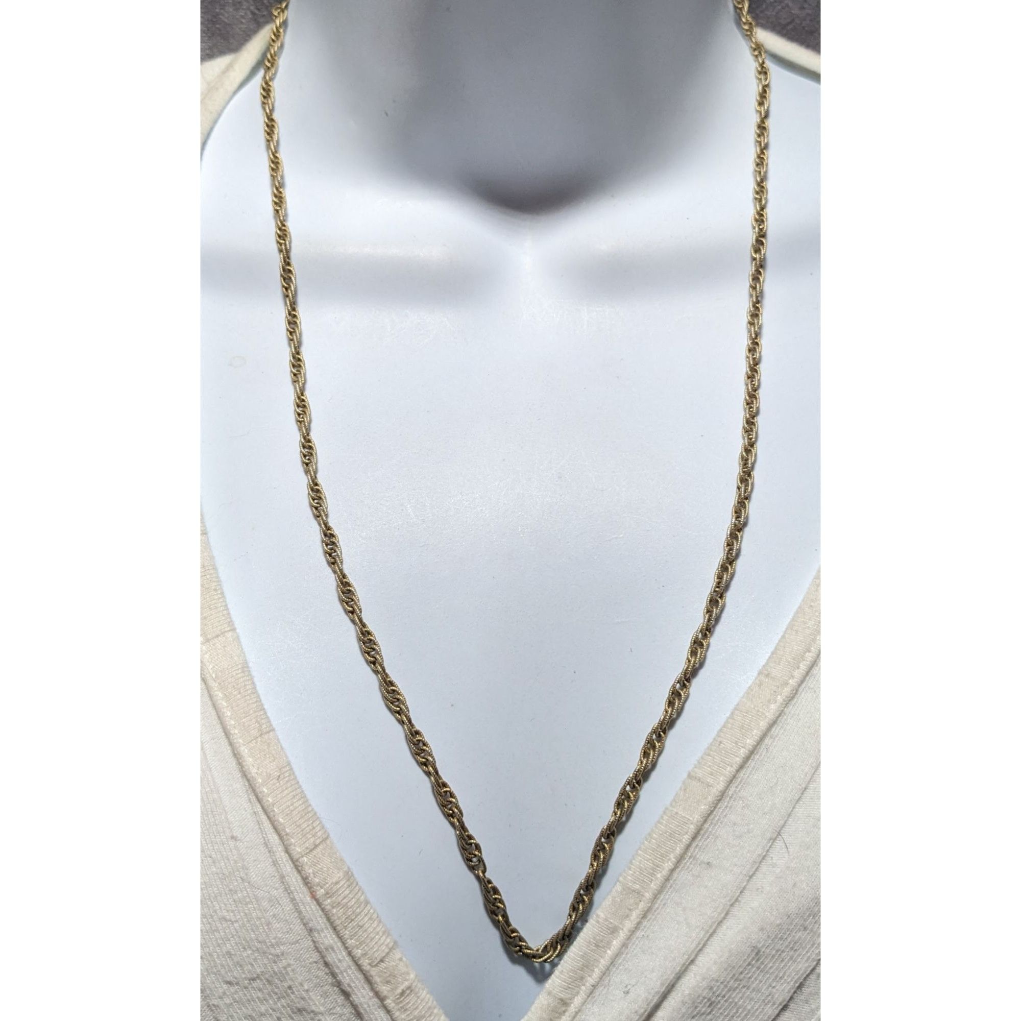 Other Simple Gold Rope Chain Necklace Size ONE SIZE - 5 Thumbnail