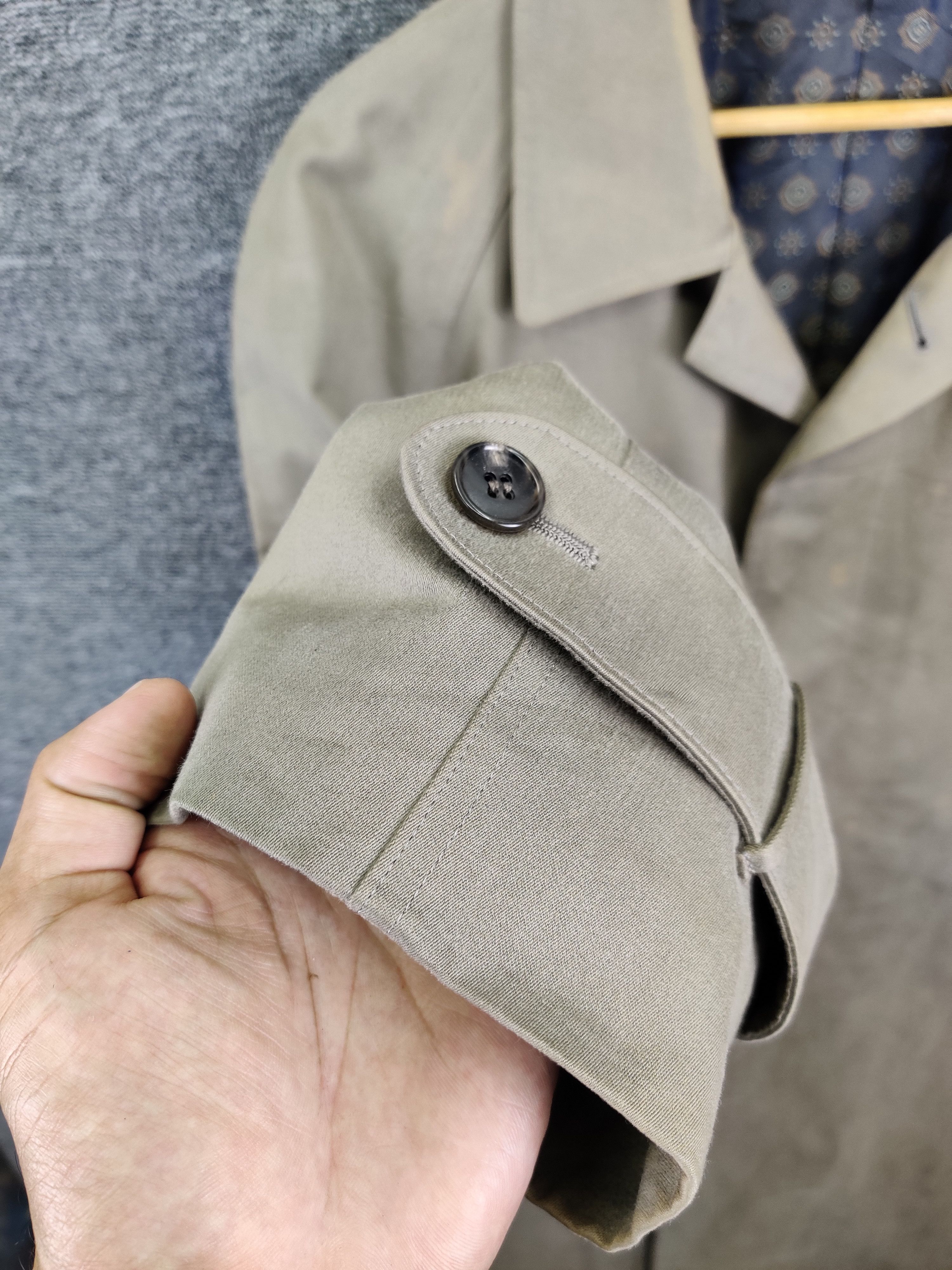 Yves Saint Laurent Vintage Yves Saint Laurent Pour Homme Trench Coat Long Coat Size US S / EU 44-46 / 1 - 11 Thumbnail