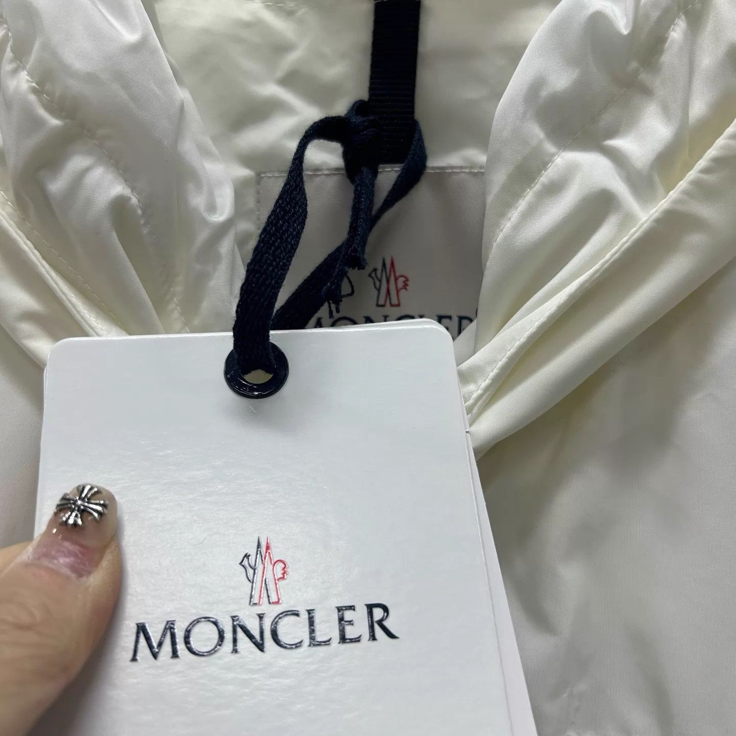 Moncler Moncler New w/ Tags Baaba Logo Waist-Tie Midi Hood Coat 1 Size S / US 4 / IT 40 - 3 Thumbnail