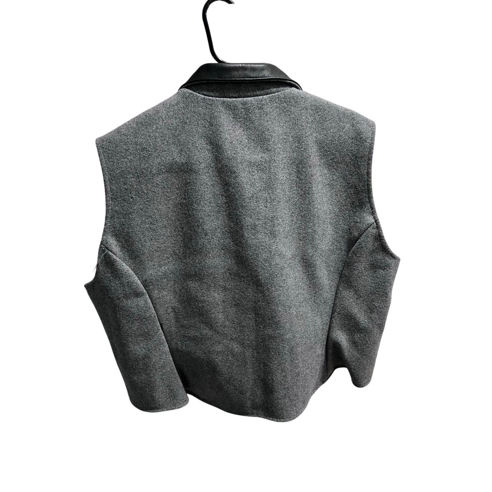 Other Schaefer Outfitter Wool Vest Men’s XL Leather Collar USA Size US XL / EU 56 / 4 - 2 Thumbnail