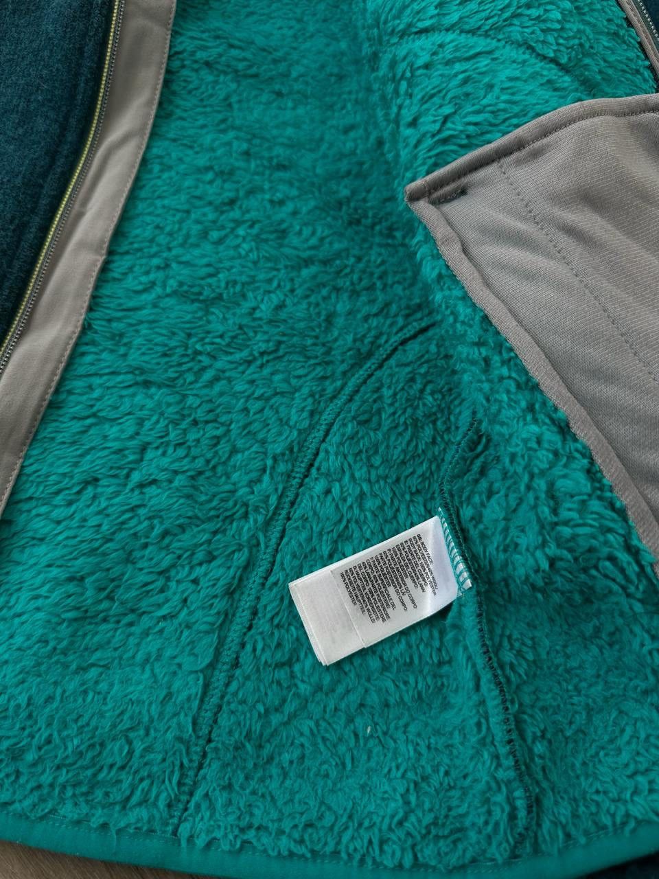 The North Face × Vintage Vintage The North Face Outdoor Blue Fur Zip Hoodie Size US M / EU 48-50 / 2 - 11 Thumbnail