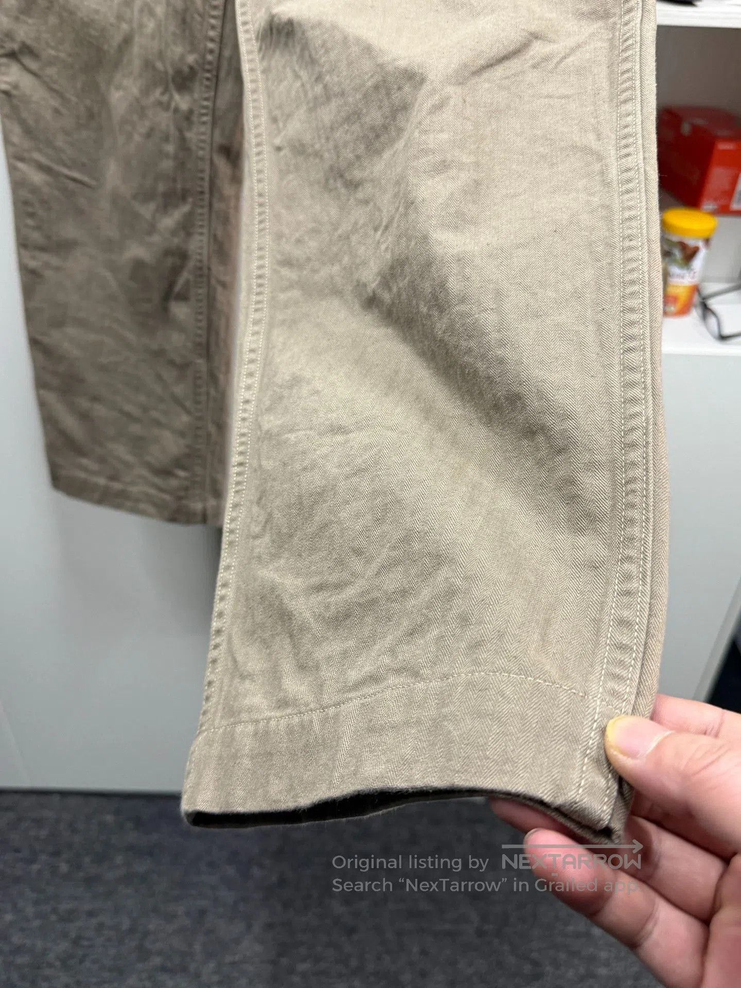 Warehouse Warehouse Japanese Herringbone Casual Pants. Size US 31 - 8 Thumbnail