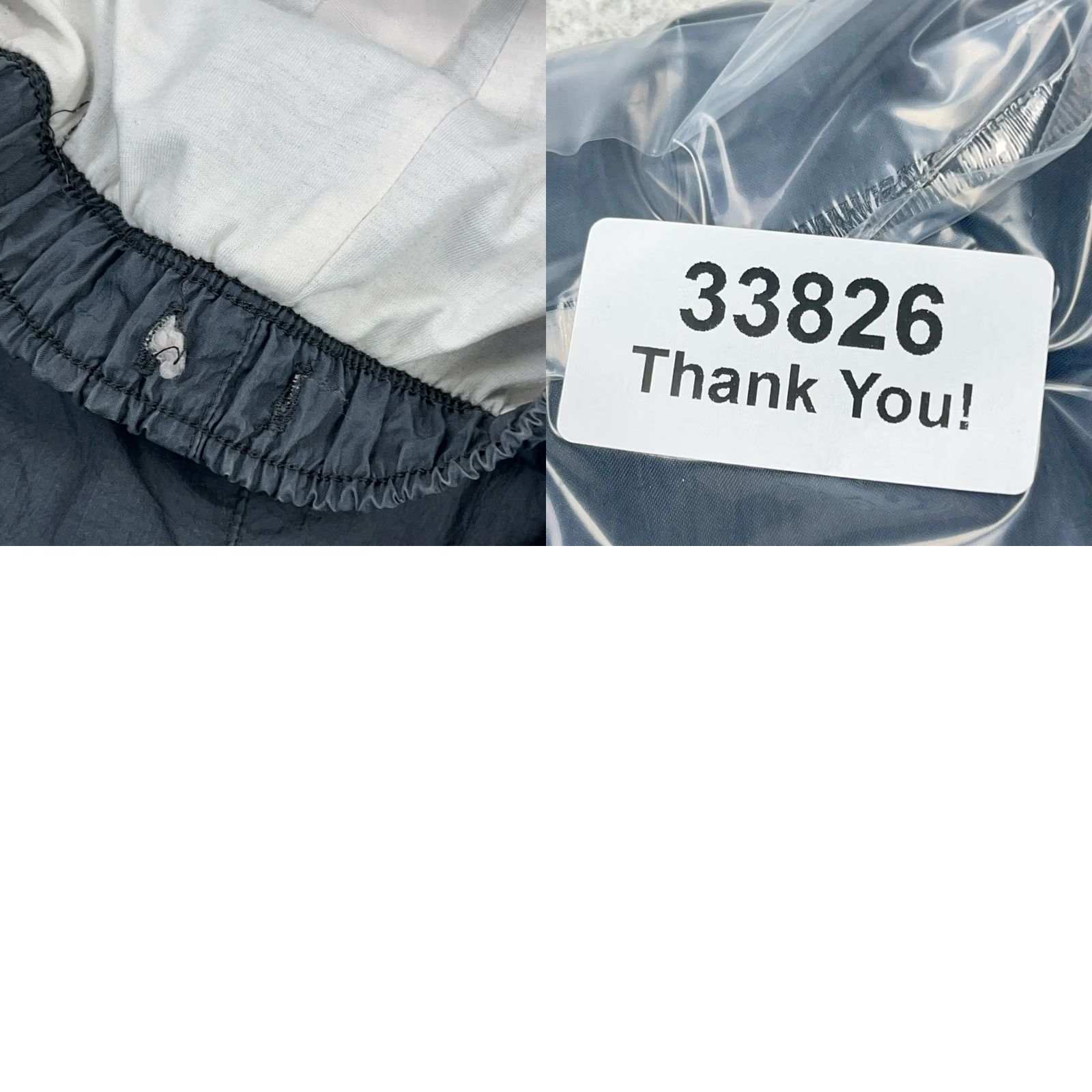 Adidas VINTAGE Adidas Pants Men Large Gray Windbreaker Track Baggy Lined * Size US 33 - 10 Thumbnail