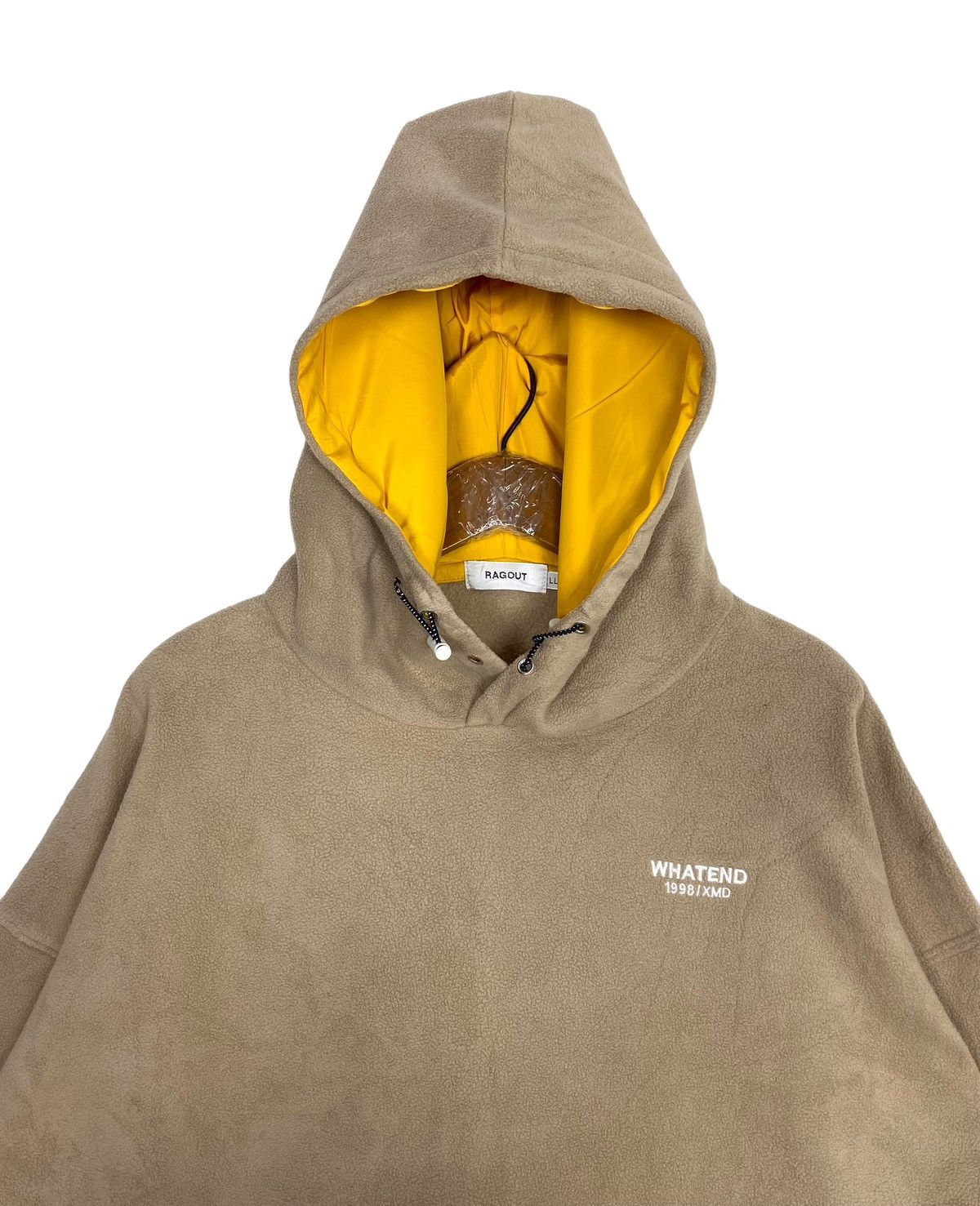 Japanese Brand Rare‼️ Whatend Hoodie Fleece Embroidery Spellout Size US L / EU 52-54 / 3 - 5 Thumbnail
