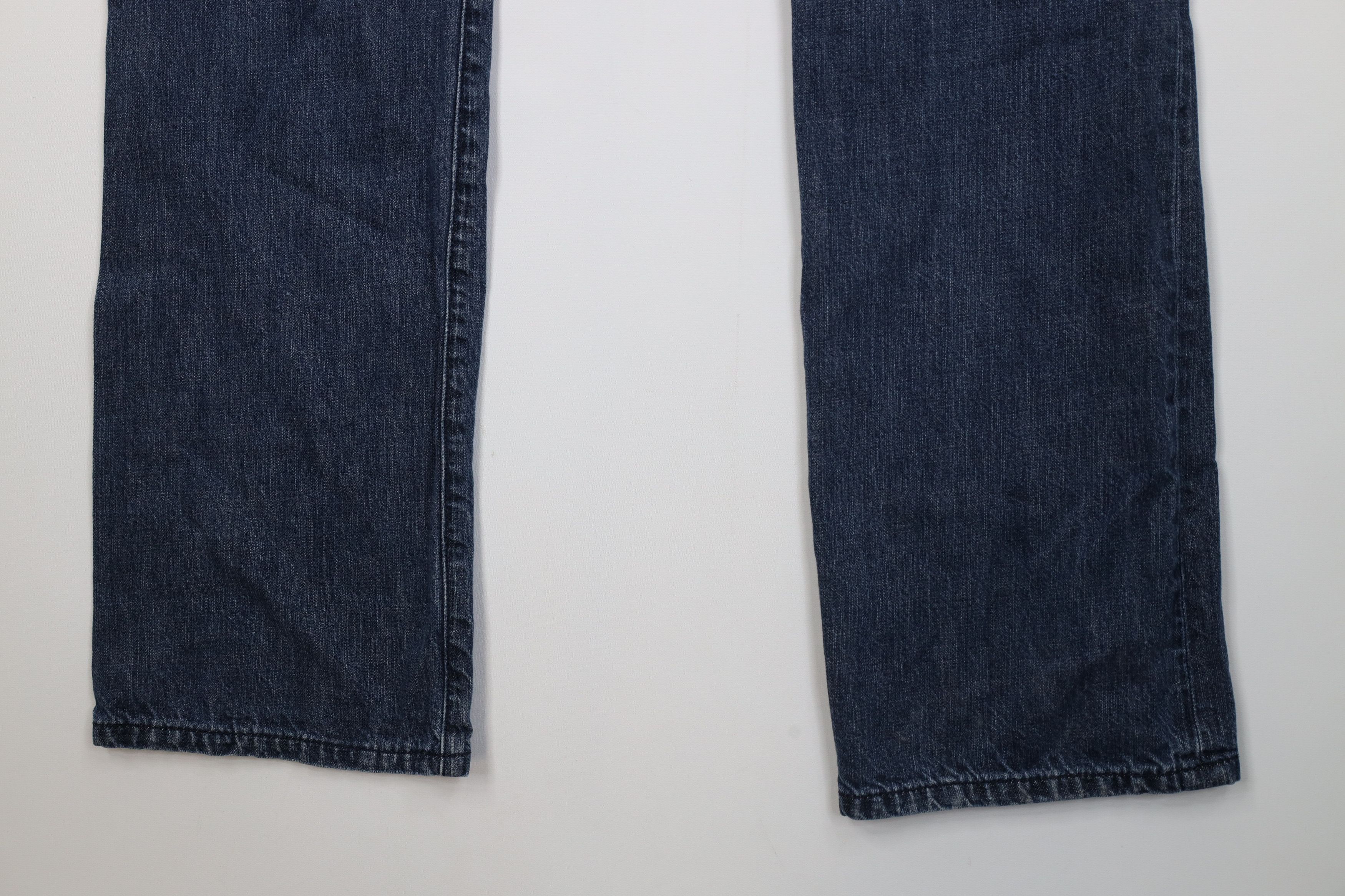 Express Vintage Y2K Express Kingston Boot Cut Wide Leg Jeans Blue Size US 34 / EU 50 - 13 Thumbnail