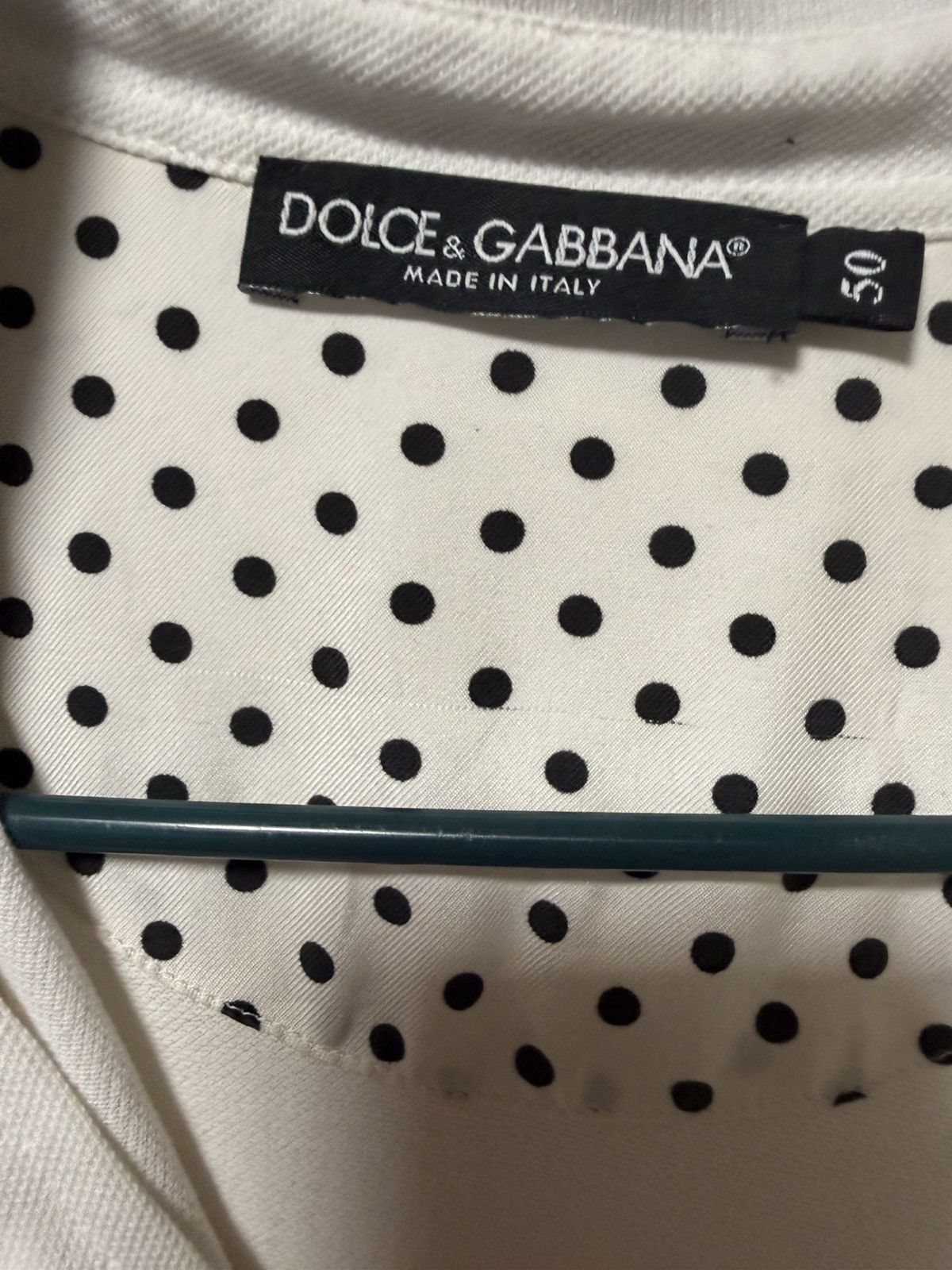 Dolce & Gabbana Dolce Gabbana Zip Up Collar Shirt Size US M / EU 48-50 / 2 - 3 Thumbnail