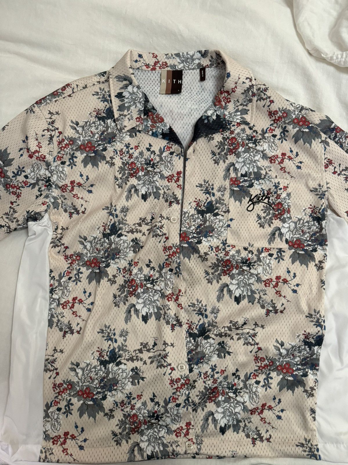 Kith Kith Floral Panel Camp Shirt Size US L / EU 52-54 / 3 - 1 Thumbnail