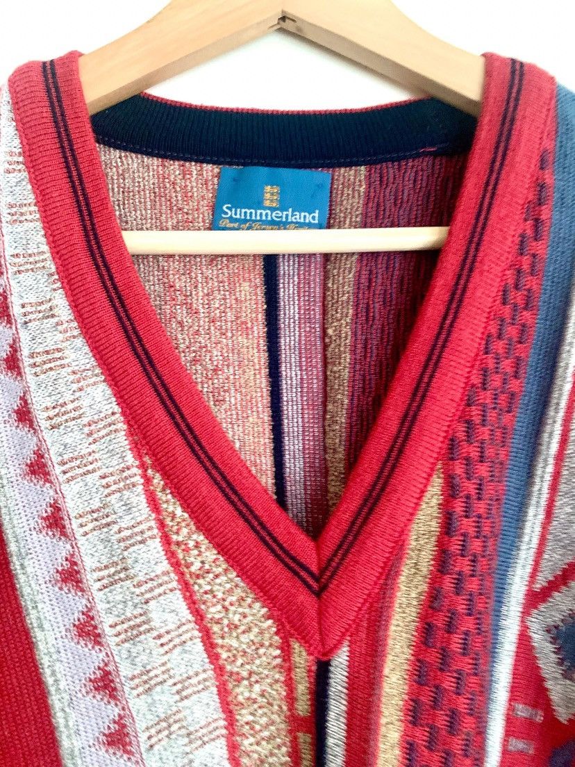 Designer × Vintage Vintage Retro 2000s Summerland Knitted Sweater - Size XL Size US XL / EU 56 / 4 - 7 Thumbnail