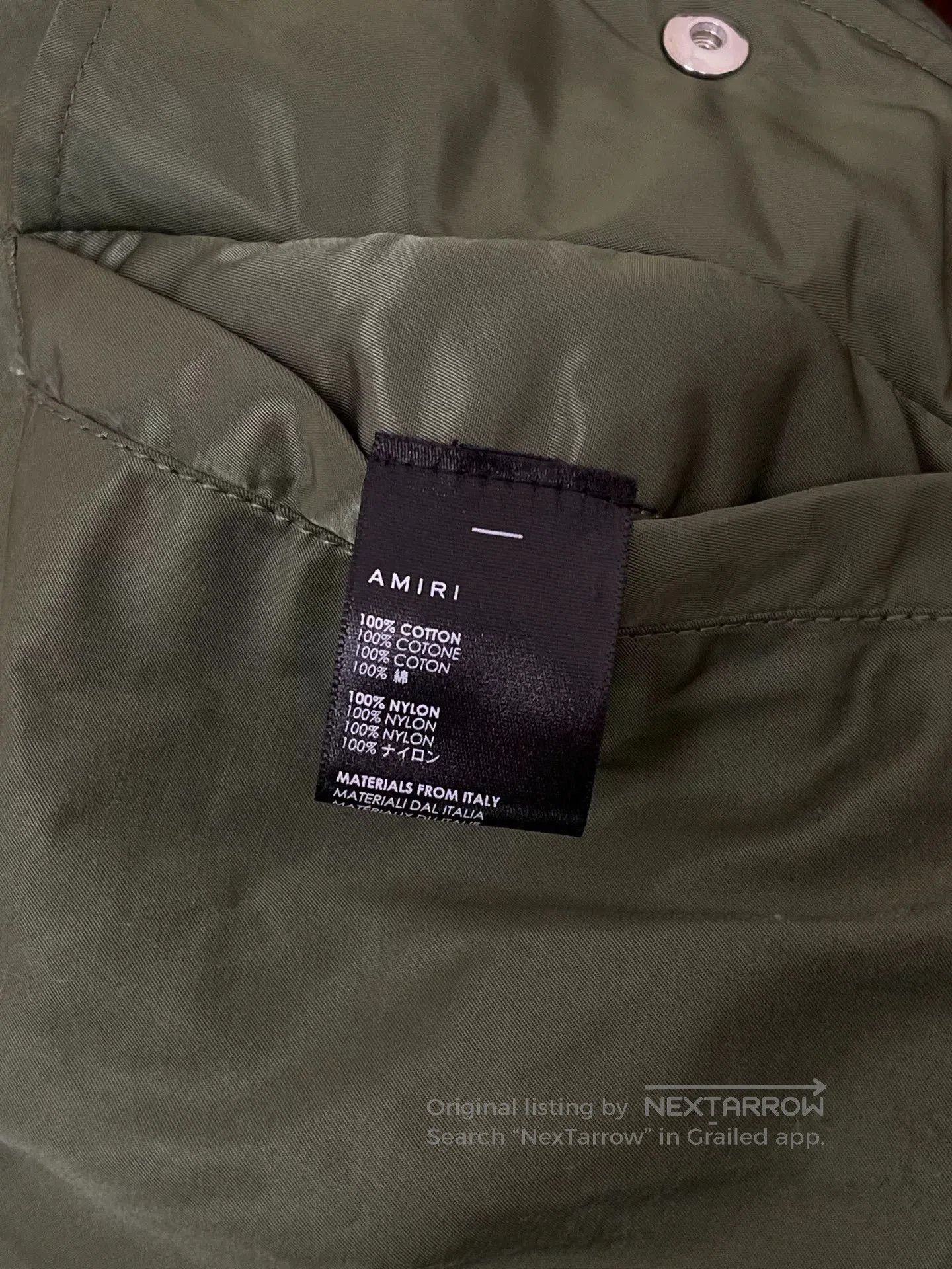 Amiri Amiri Reversible Bomber Jacket. Size US L / EU 52-54 / 3 - 6 Thumbnail