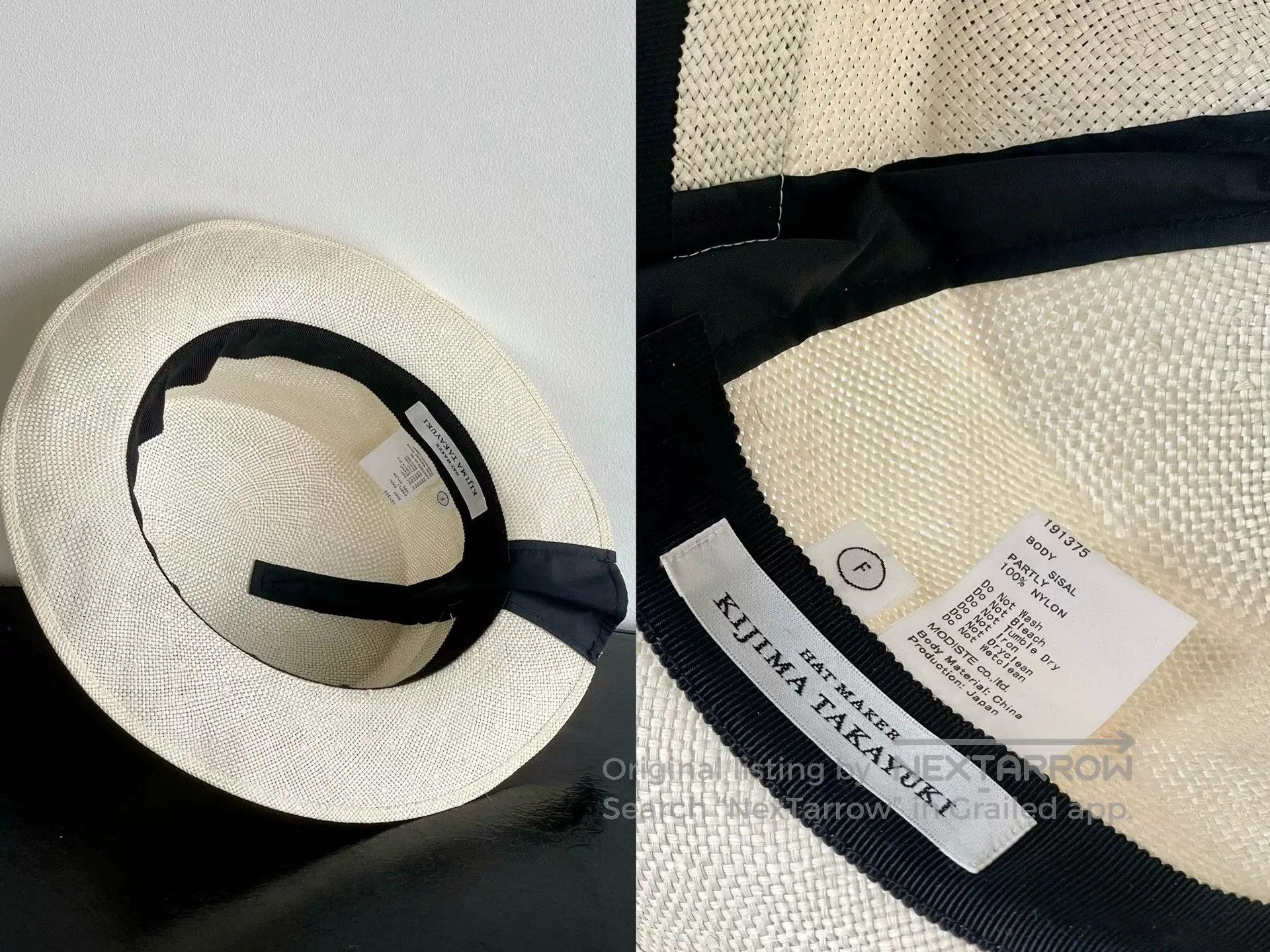 KIJIMA TAKAYUKI KIJIMA TAKAYUKI Vintage Woven Hat. Size ONE SIZE - 9 Thumbnail