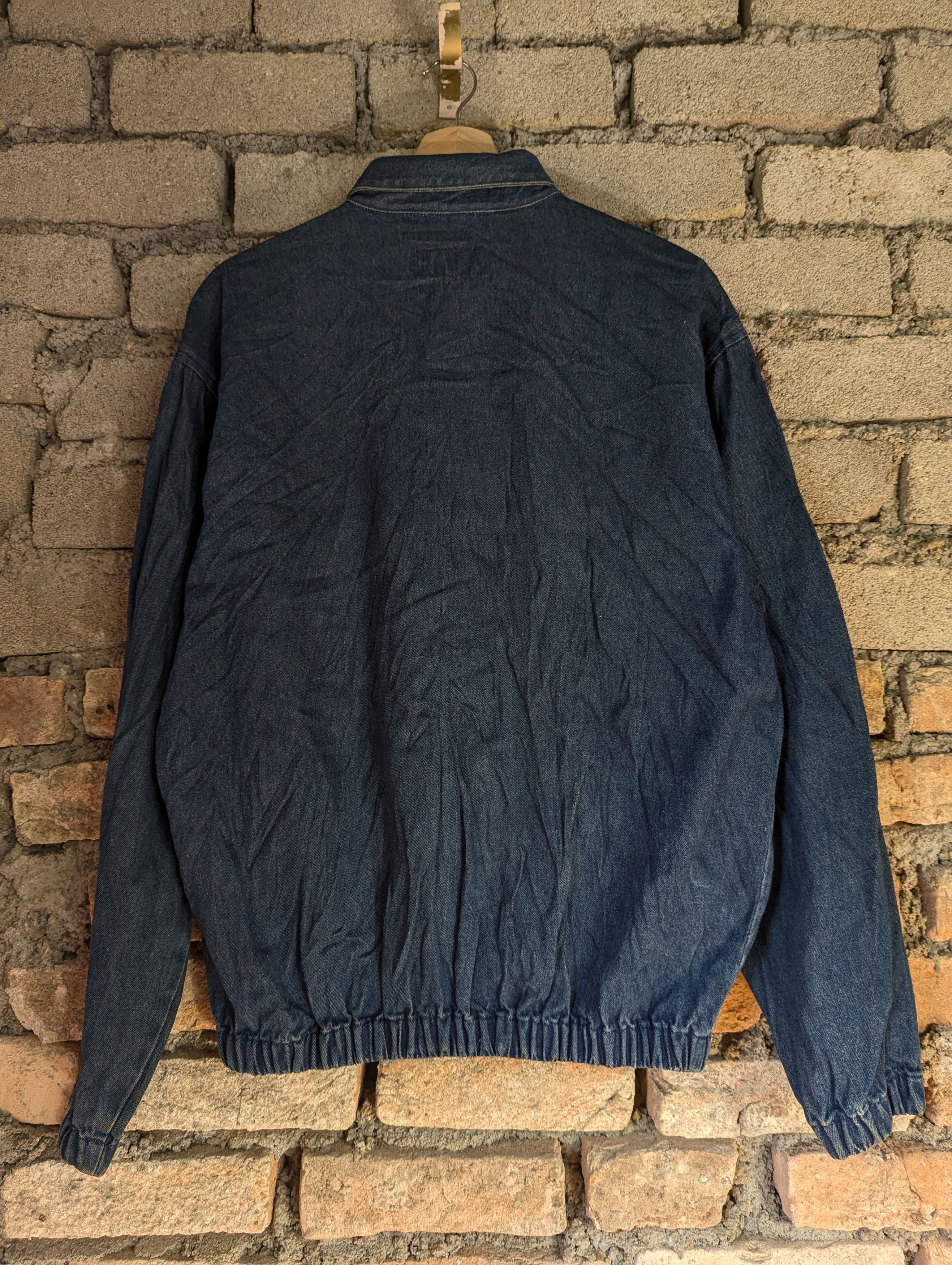 Beverly Hills Polo Club × Polo Ralph Lauren POLO COUNTY TRUE VINTAGE BOMBER DENIM JACKET Size US L / EU 52-54 / 3 - 6 Thumbnail