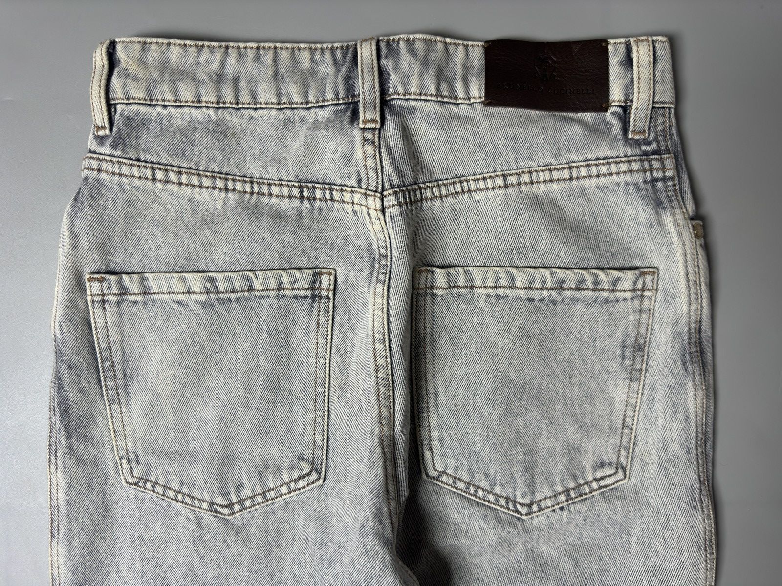 Brunello Cucinelli Brunello Cucinelli — Washed Denim Jeans Size 28" / US 6 / IT 42 - 13 Thumbnail