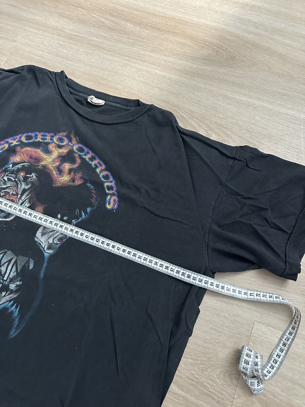 KISS Kiss 1997 Vintage Printed Band T-Shirt Psycho Circus Size US XL / EU 56 / 4 - 4 Thumbnail