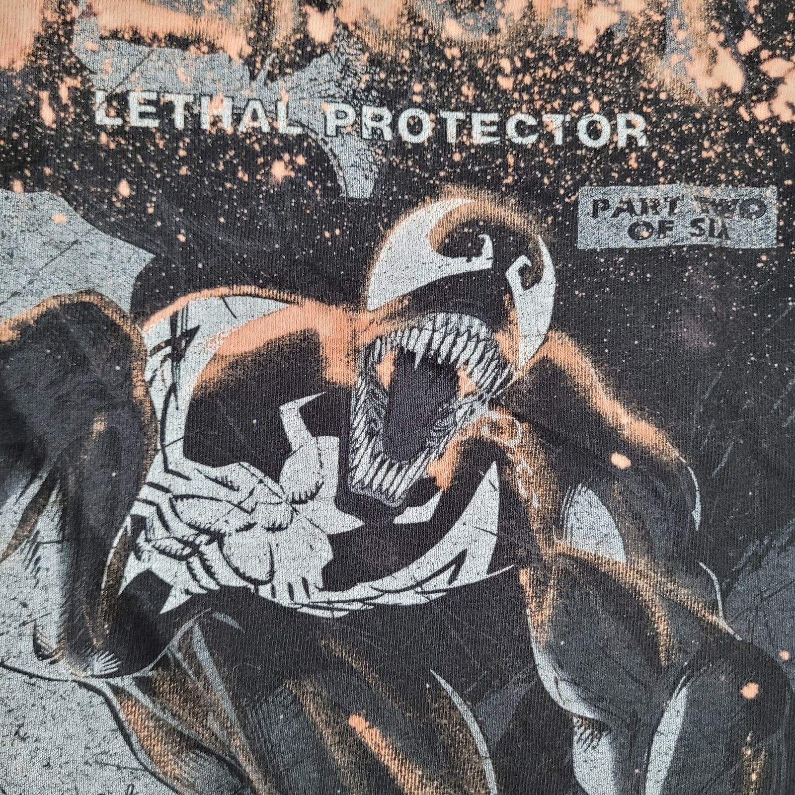 Marvel Comics Marvel-Universe Venom Shirt Womens XL 22x27 Bleached Baggy Size XL / US 12-14 / IT 48-50 - 8 Thumbnail
